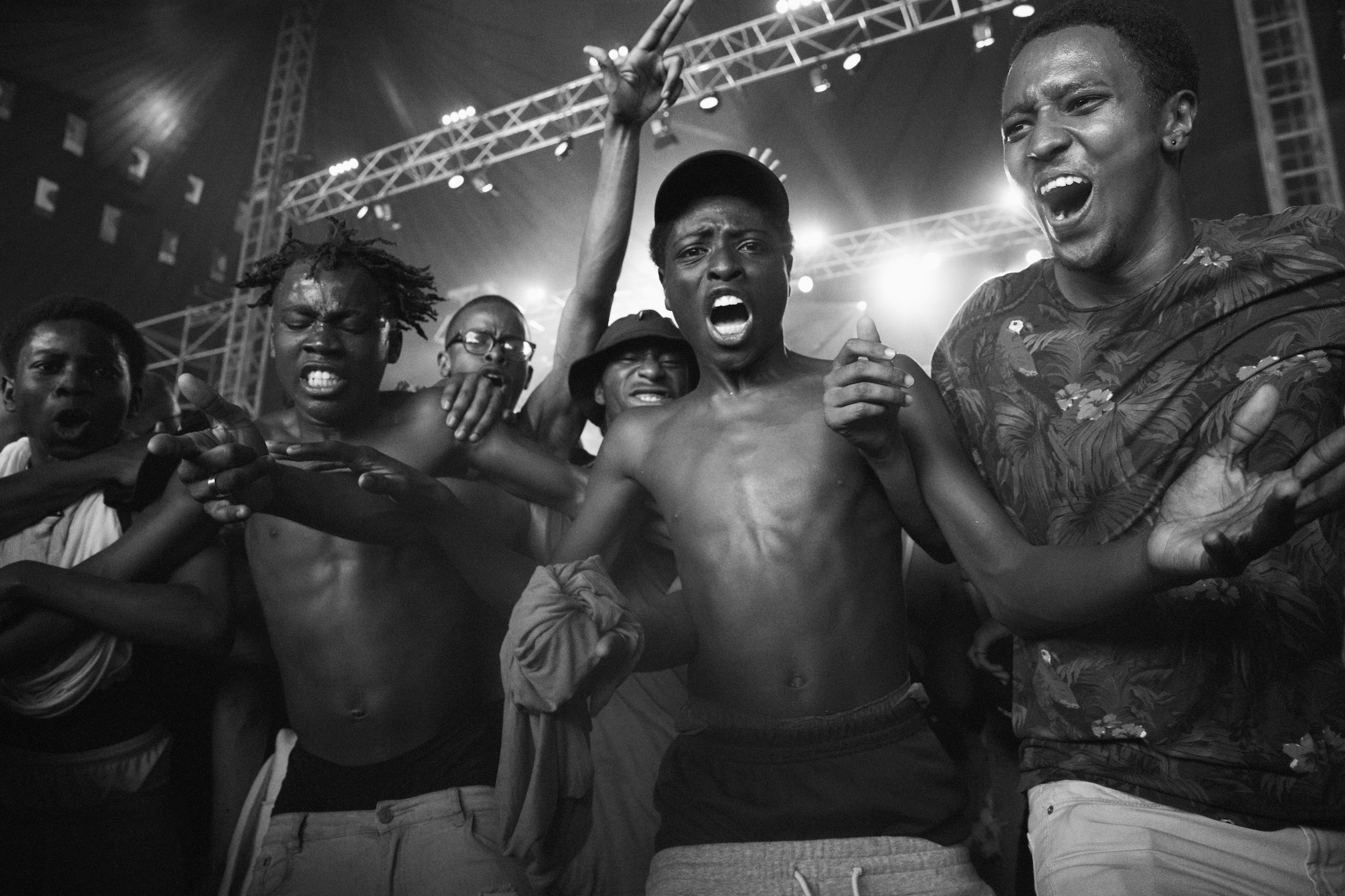 crowd at the Noisey Stage at Lovebox festival 2019
