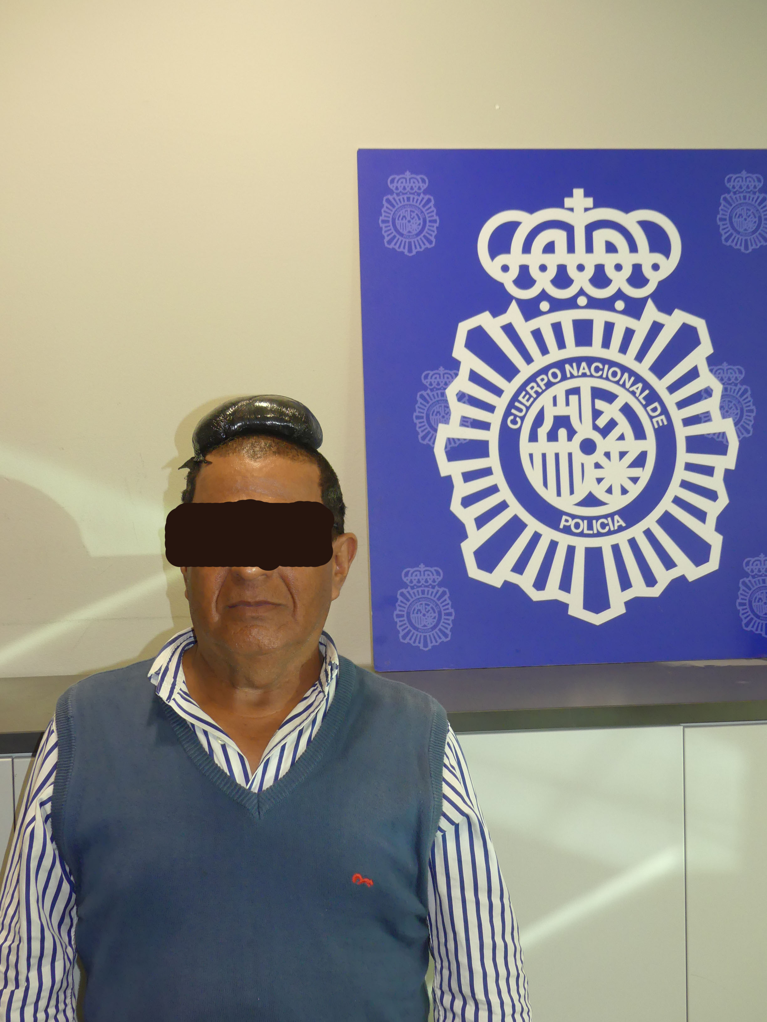 cocaina debajo del peluquin