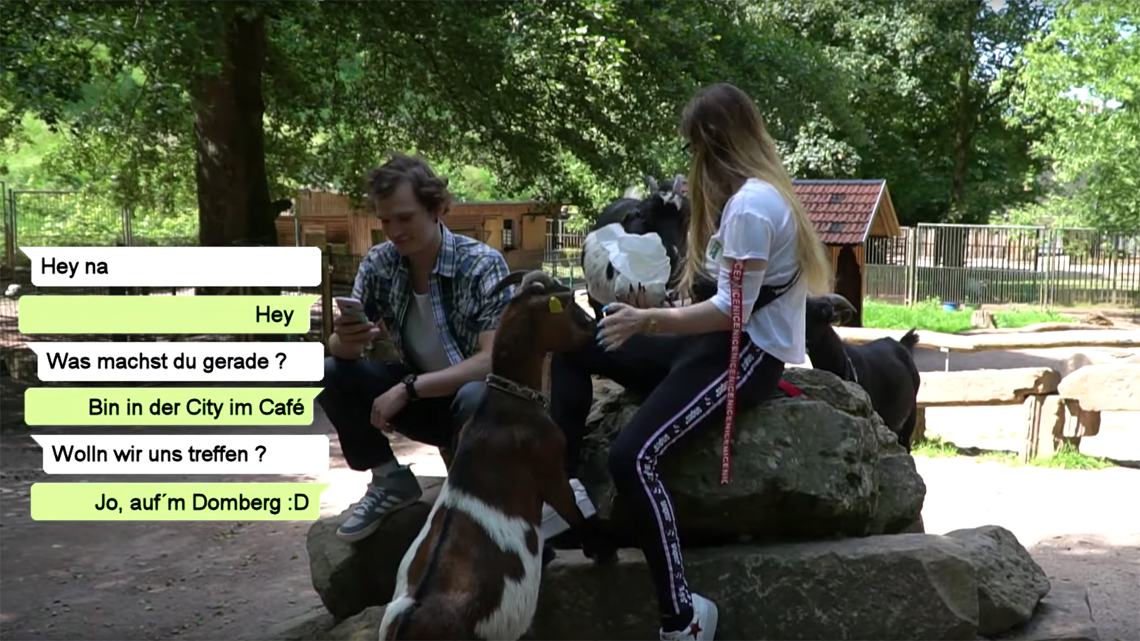 Fritz im Zoo