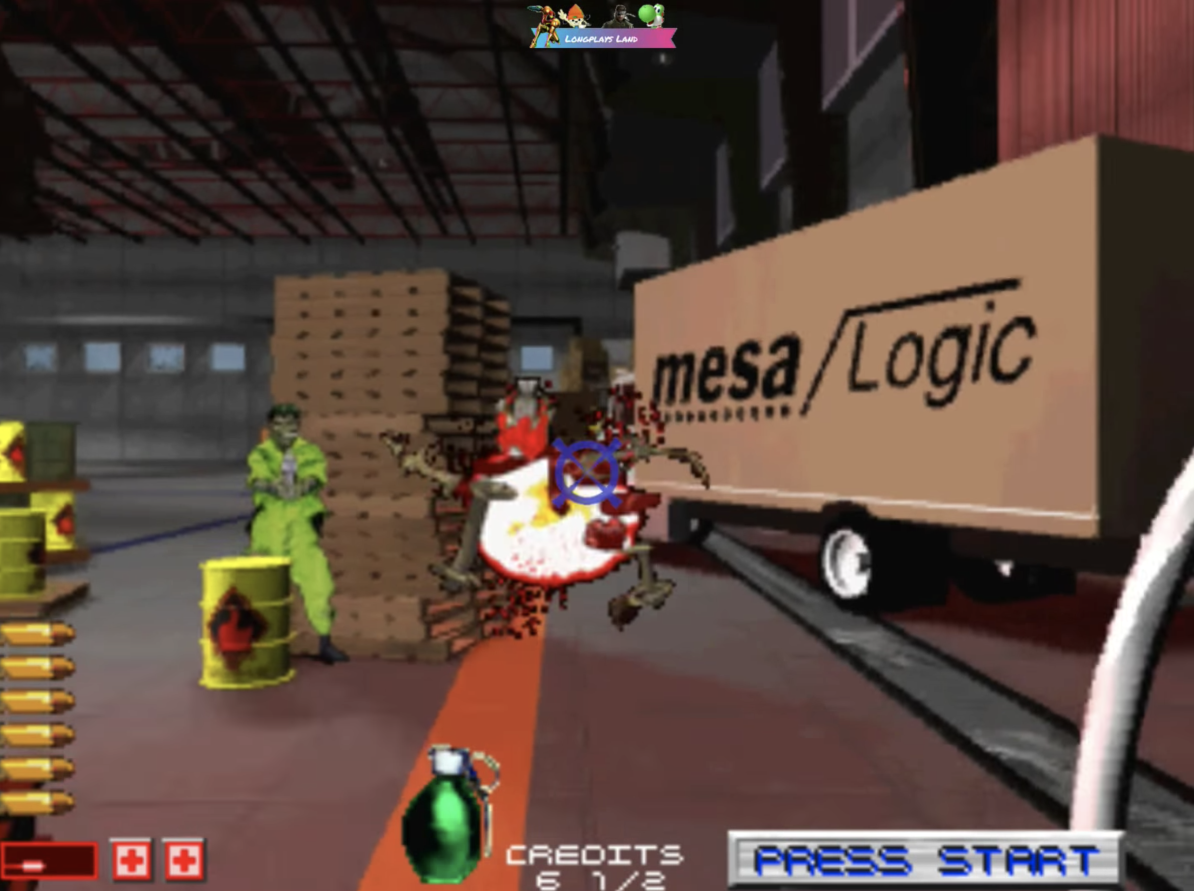 A screenshot showing a Mesa Logic truck in Area 51