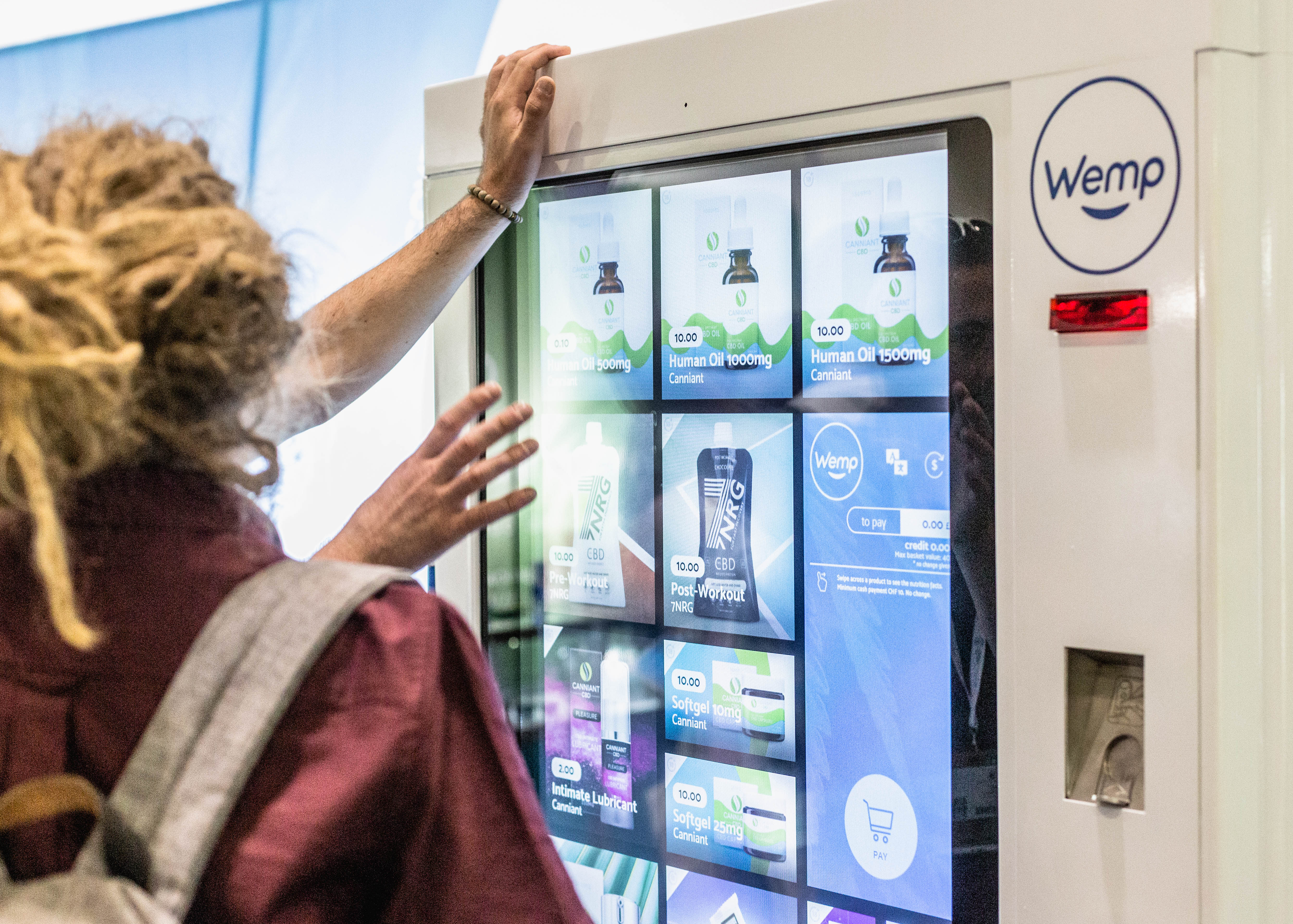 CBD vending machine