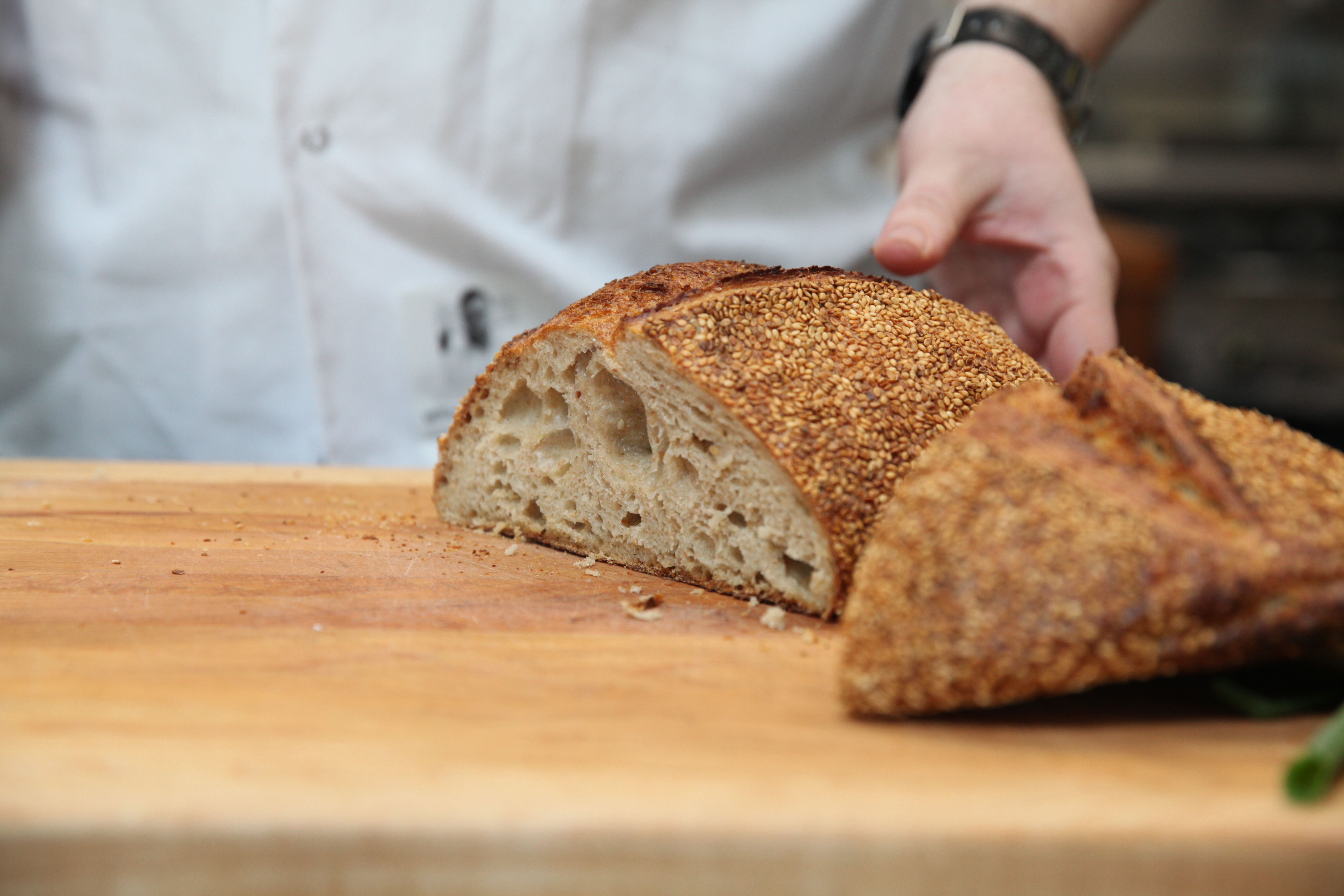 bread from gertie's in williamsburg, brooklyn