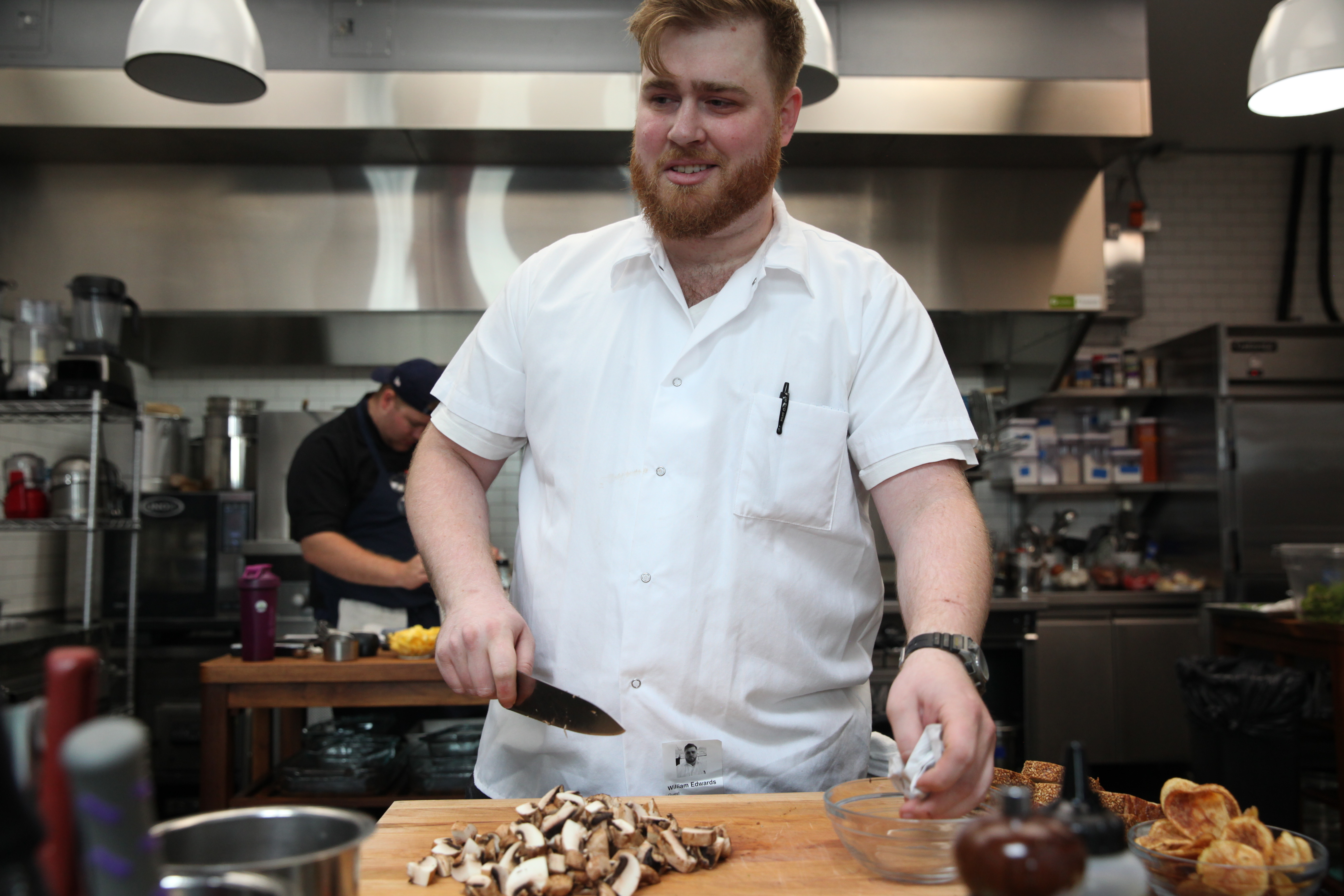 chef will edwards of gertie in williamsburg, brooklyn