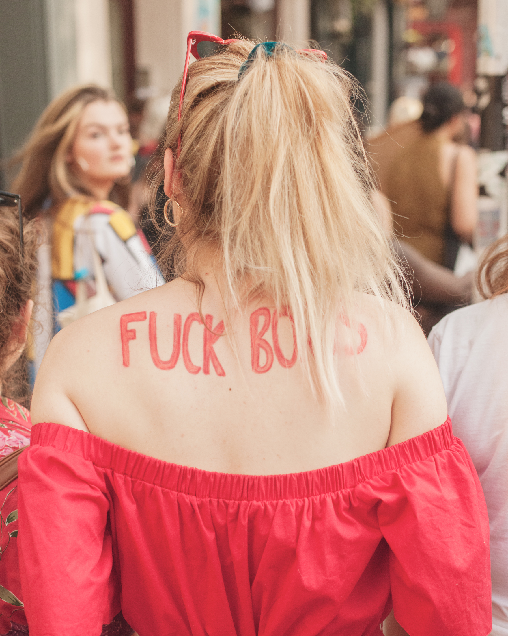 fuck boris protest
