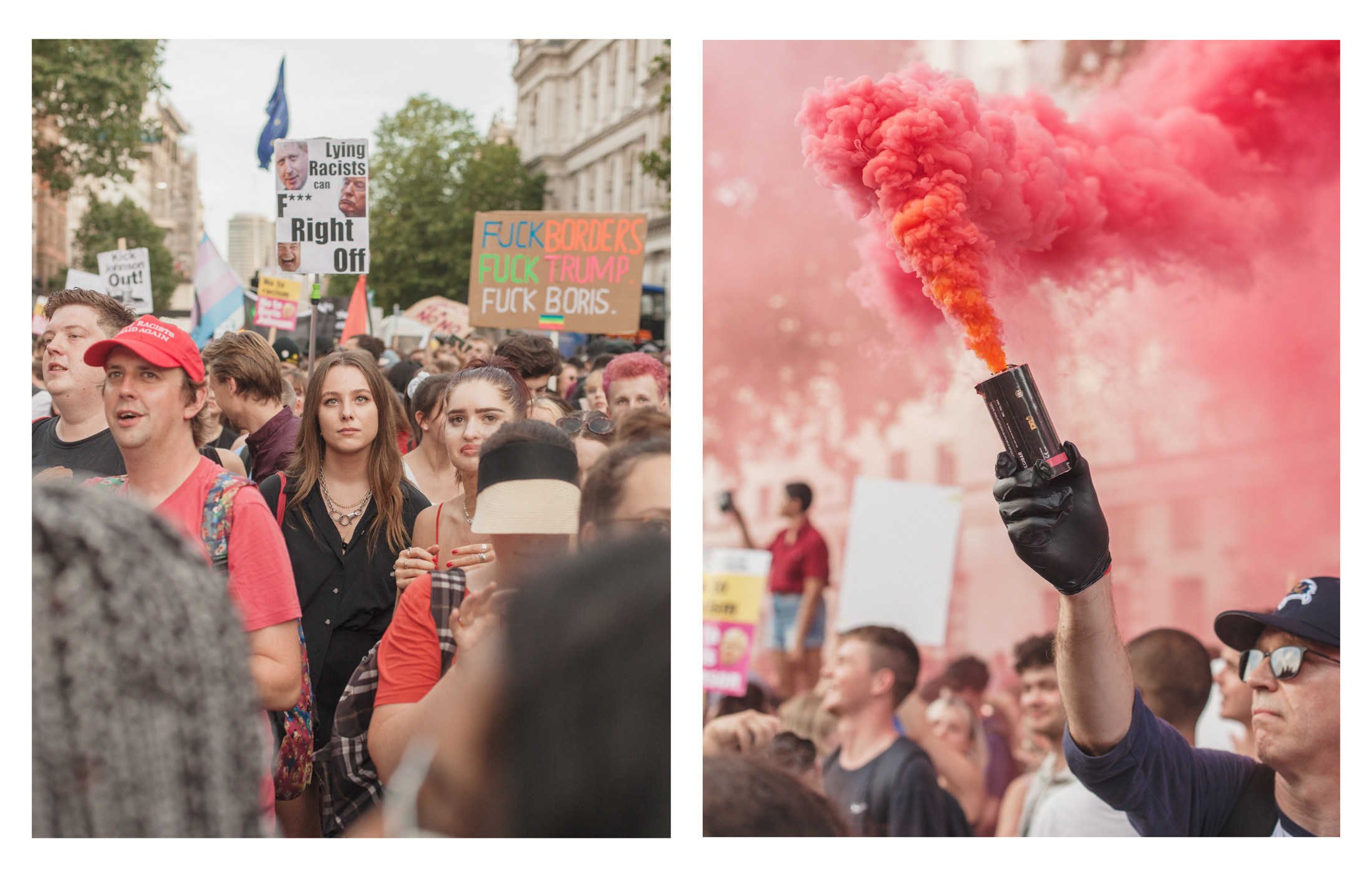 fuck boris protest