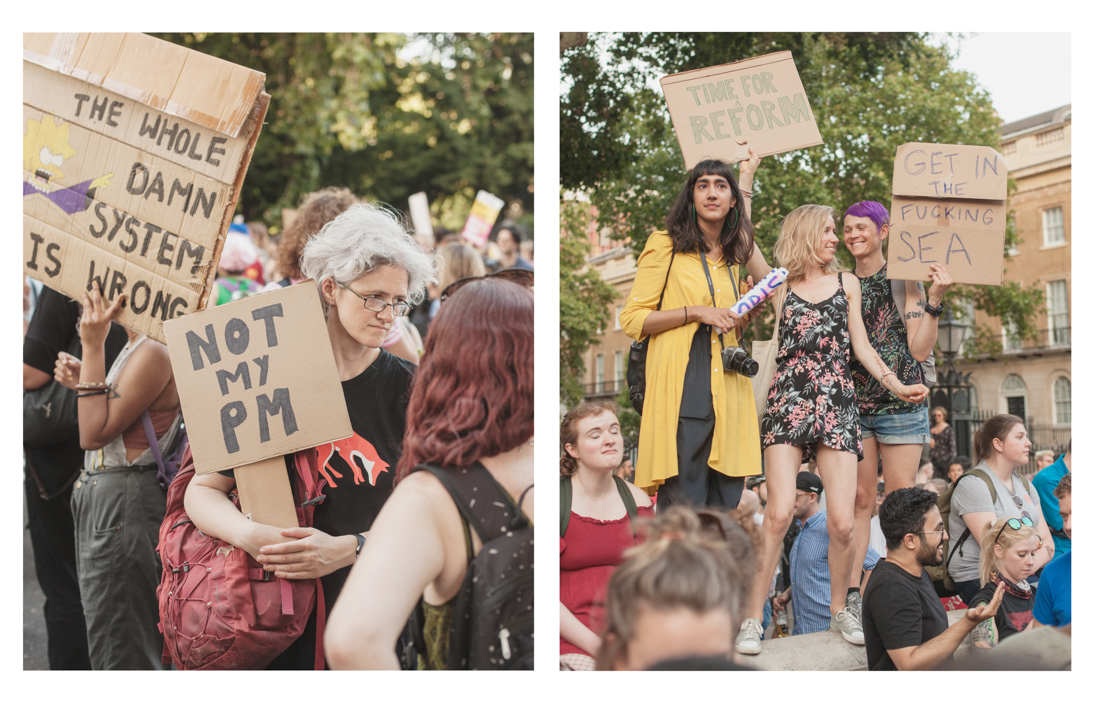 fuck boris protest
