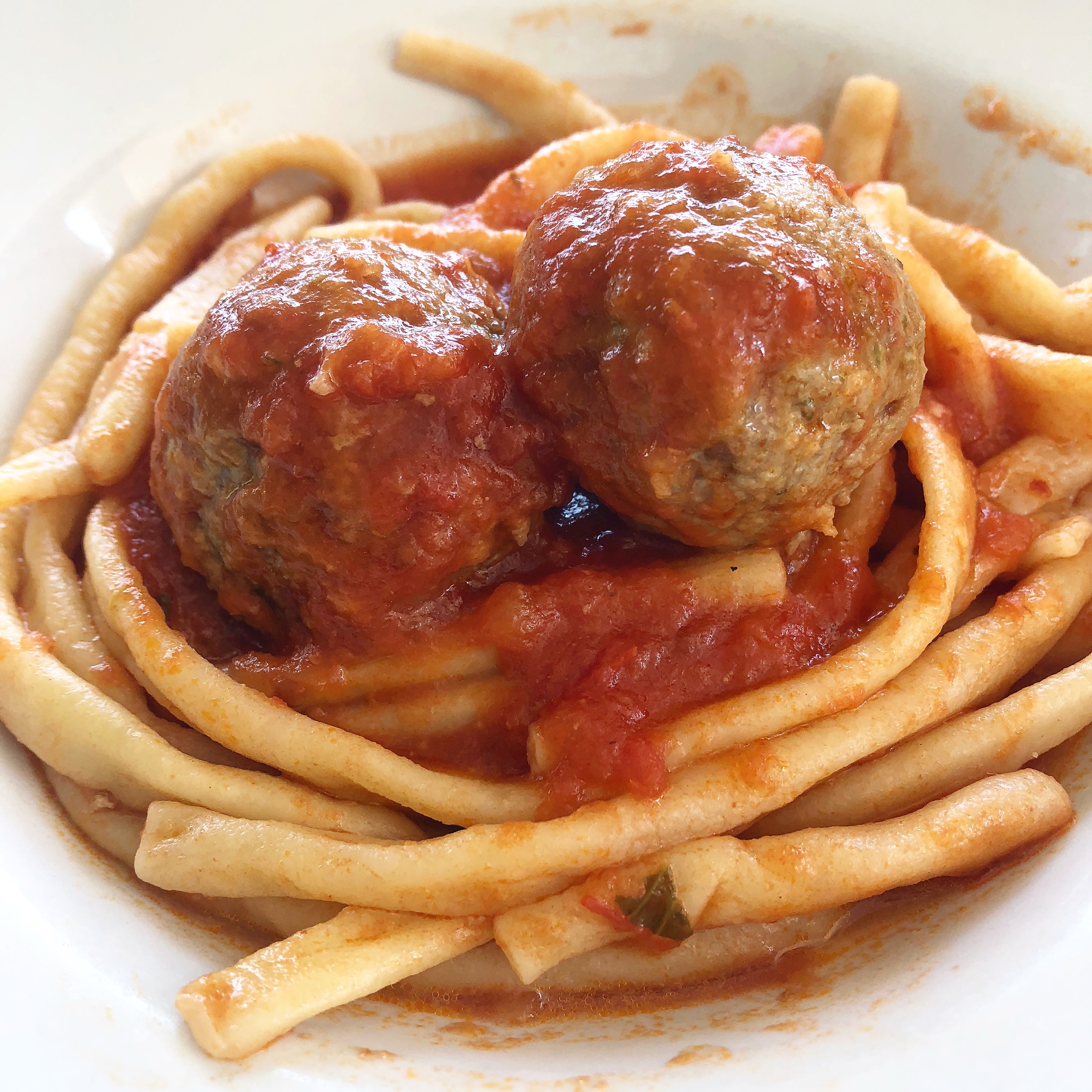 Fusilli-con-Polpette-di-Carne