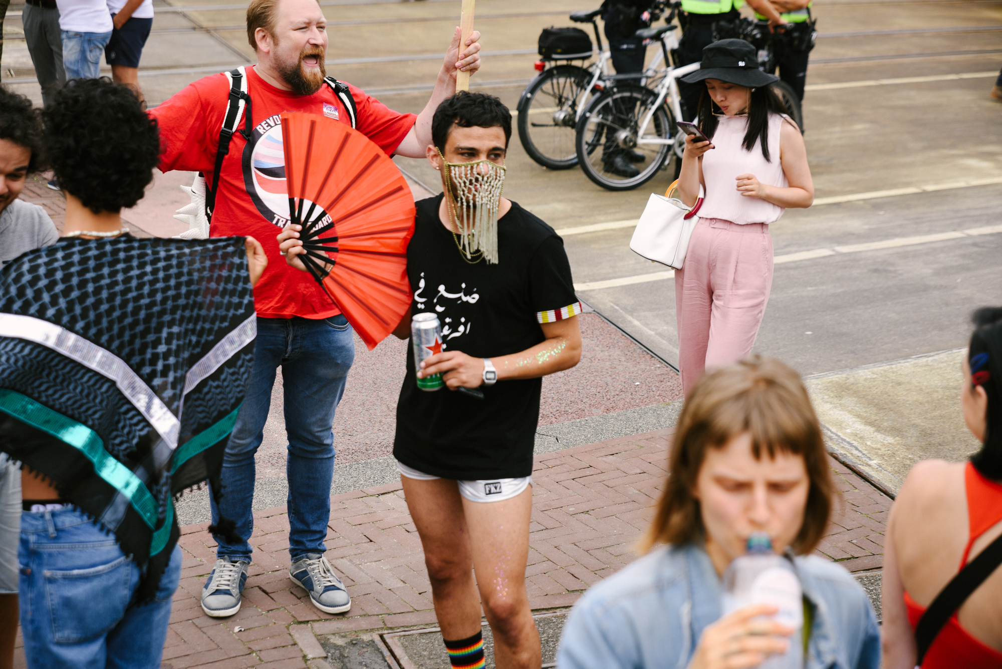 protest tijdens pride 2019