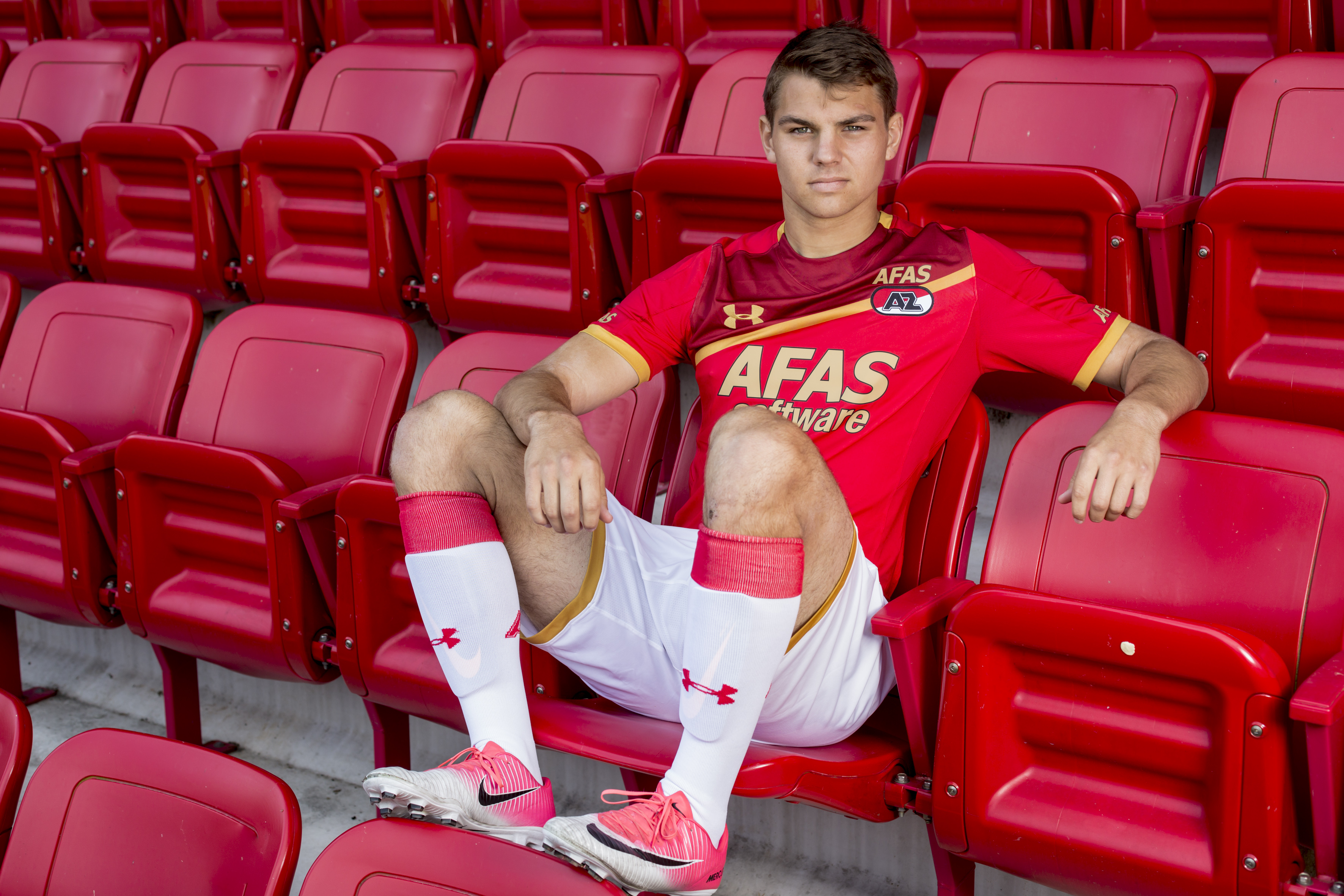 Kai Koreniuk als speler van AZ.