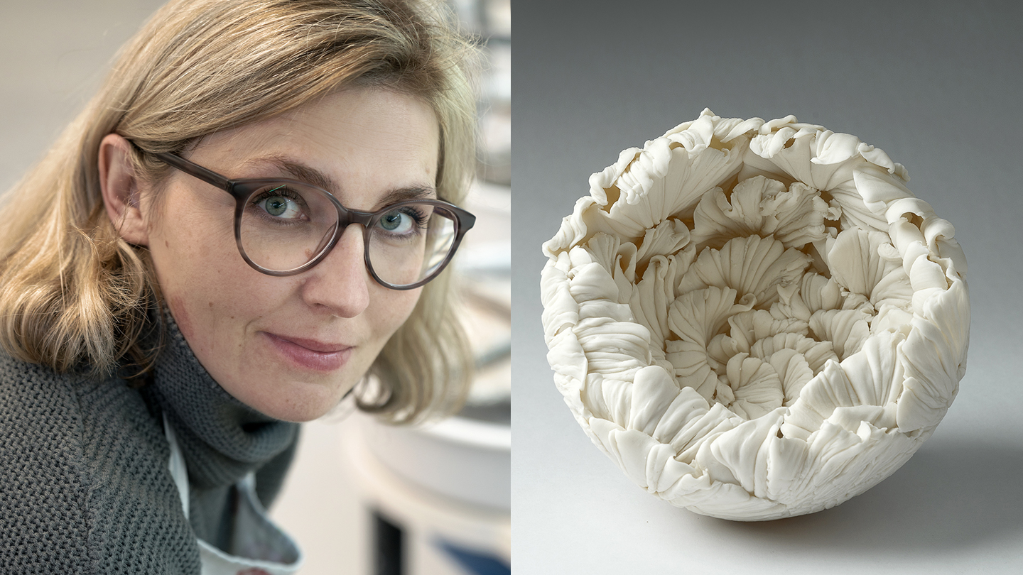 Ceramicist Elza Jaszczuk 