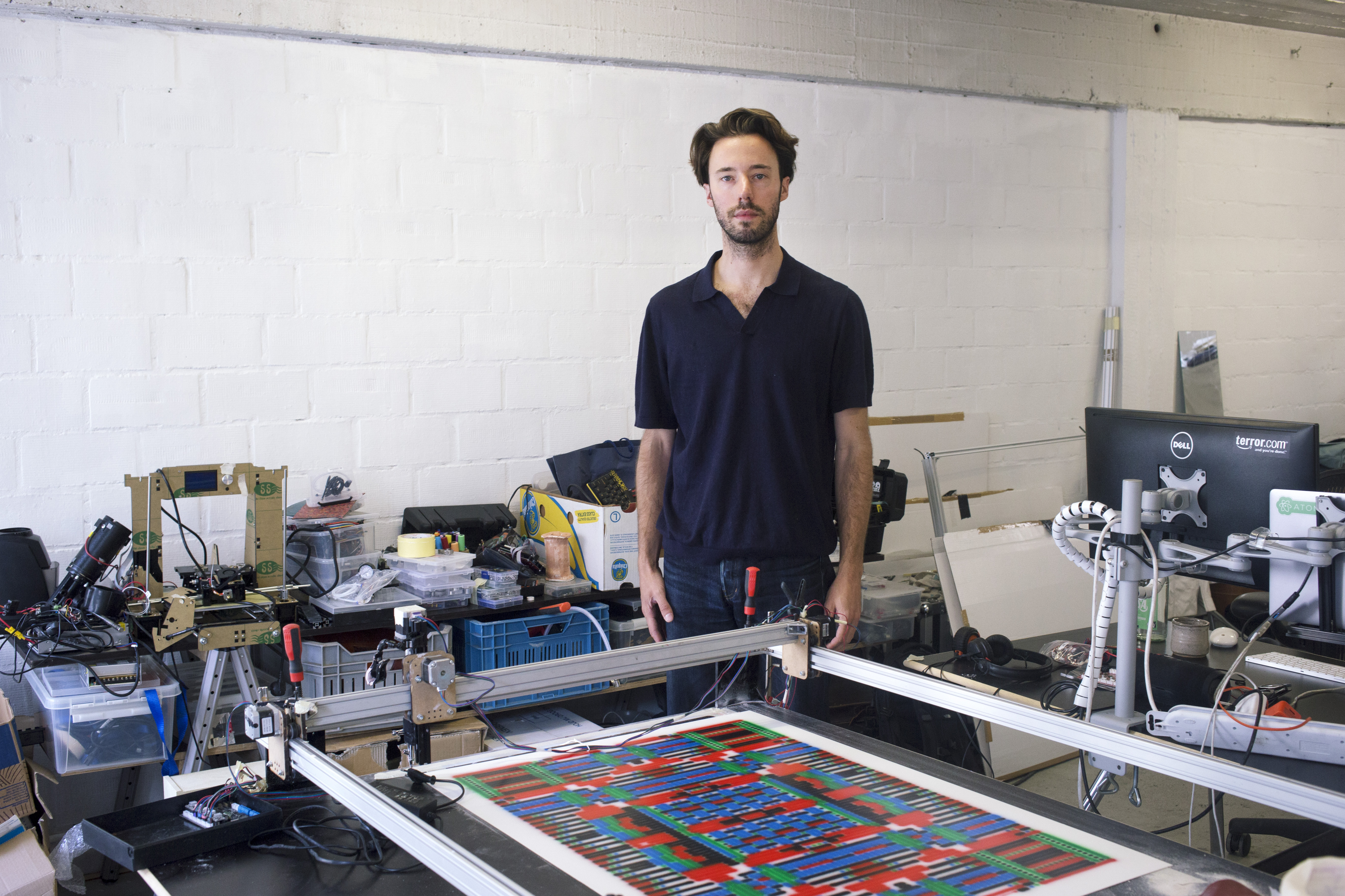 Gilles De Brock Grafisch ontwerper uit Antwerpen