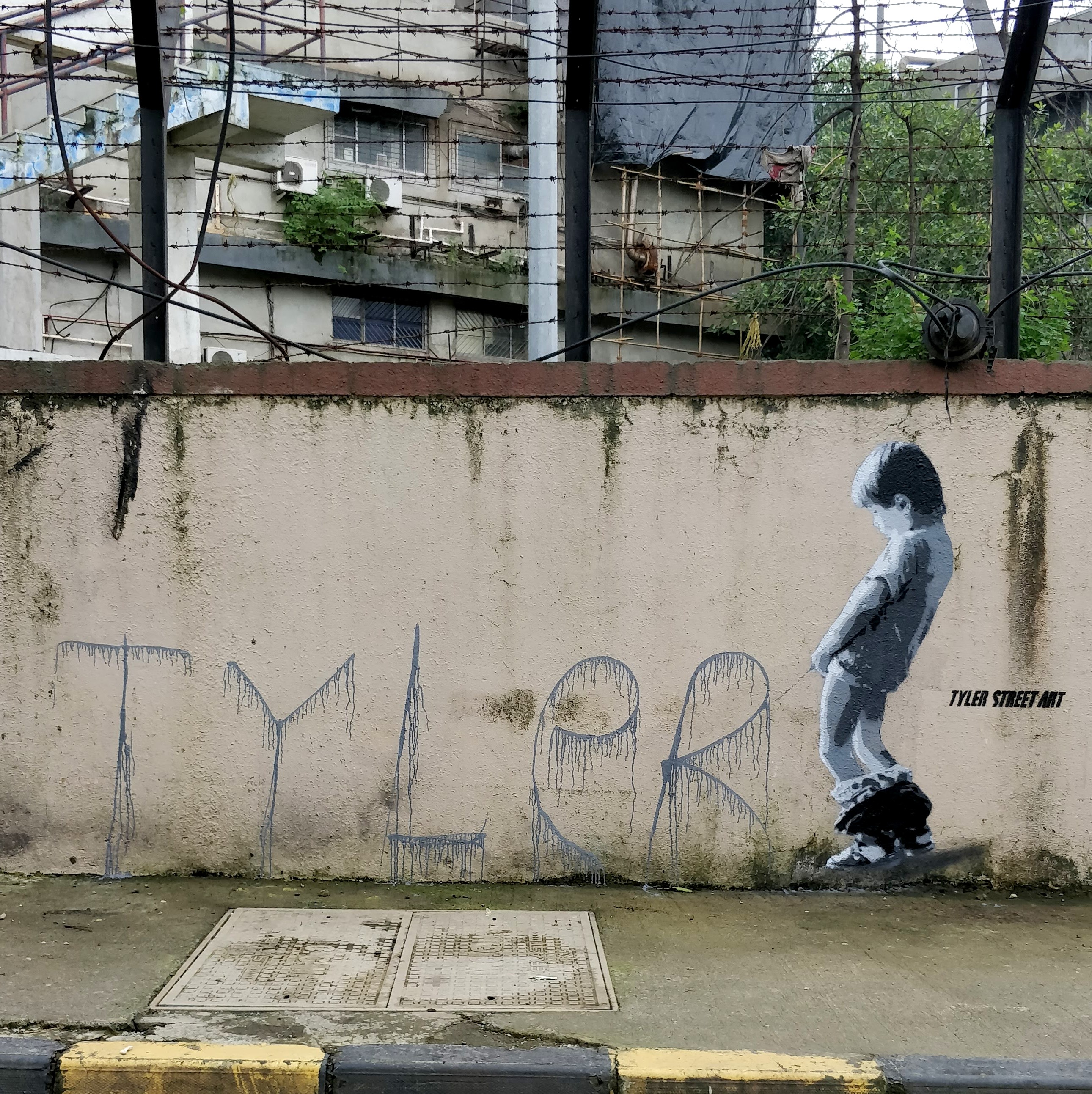 street artist mumbai political