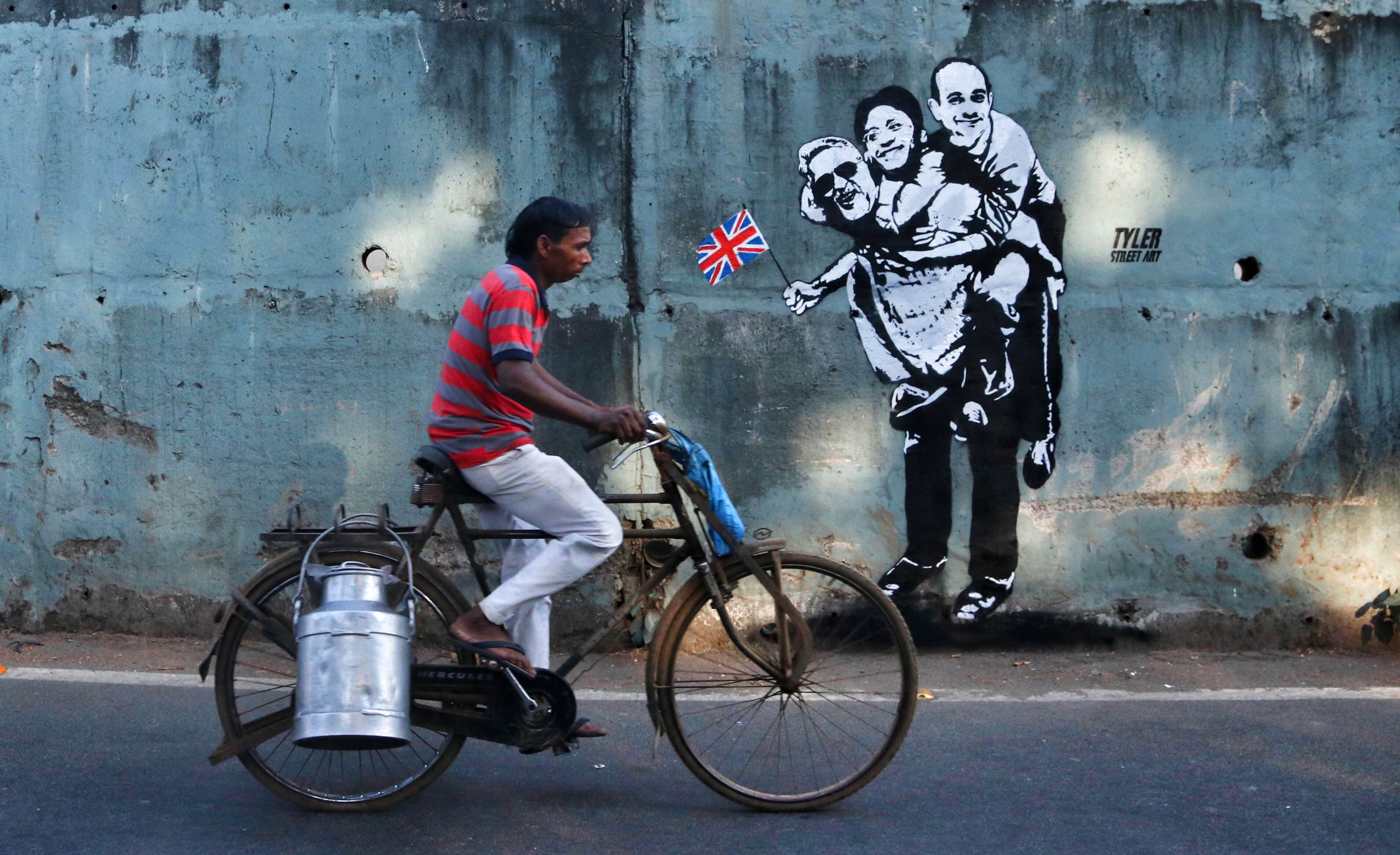 street artist mumbai political