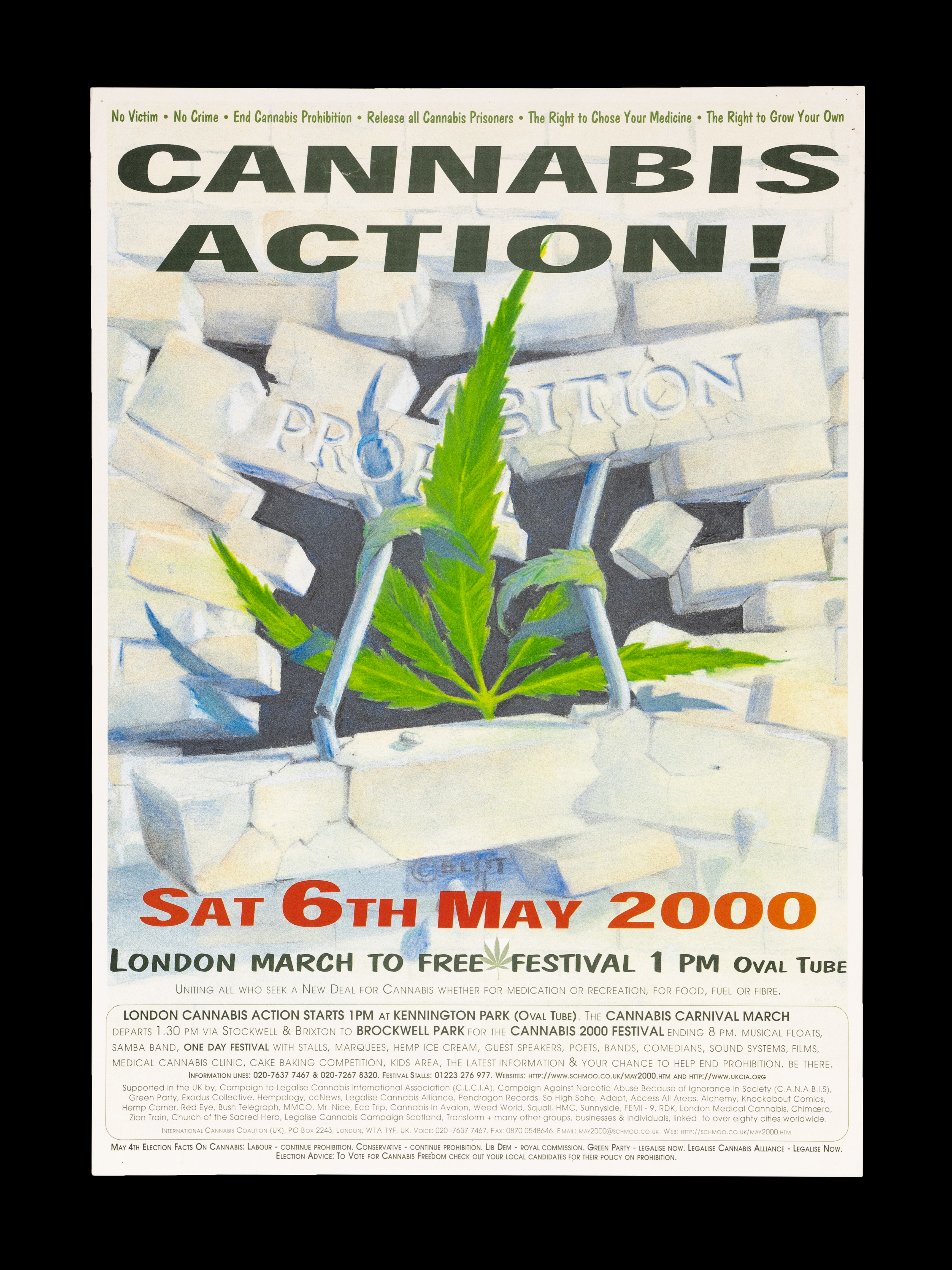 Cannabis Action Poster