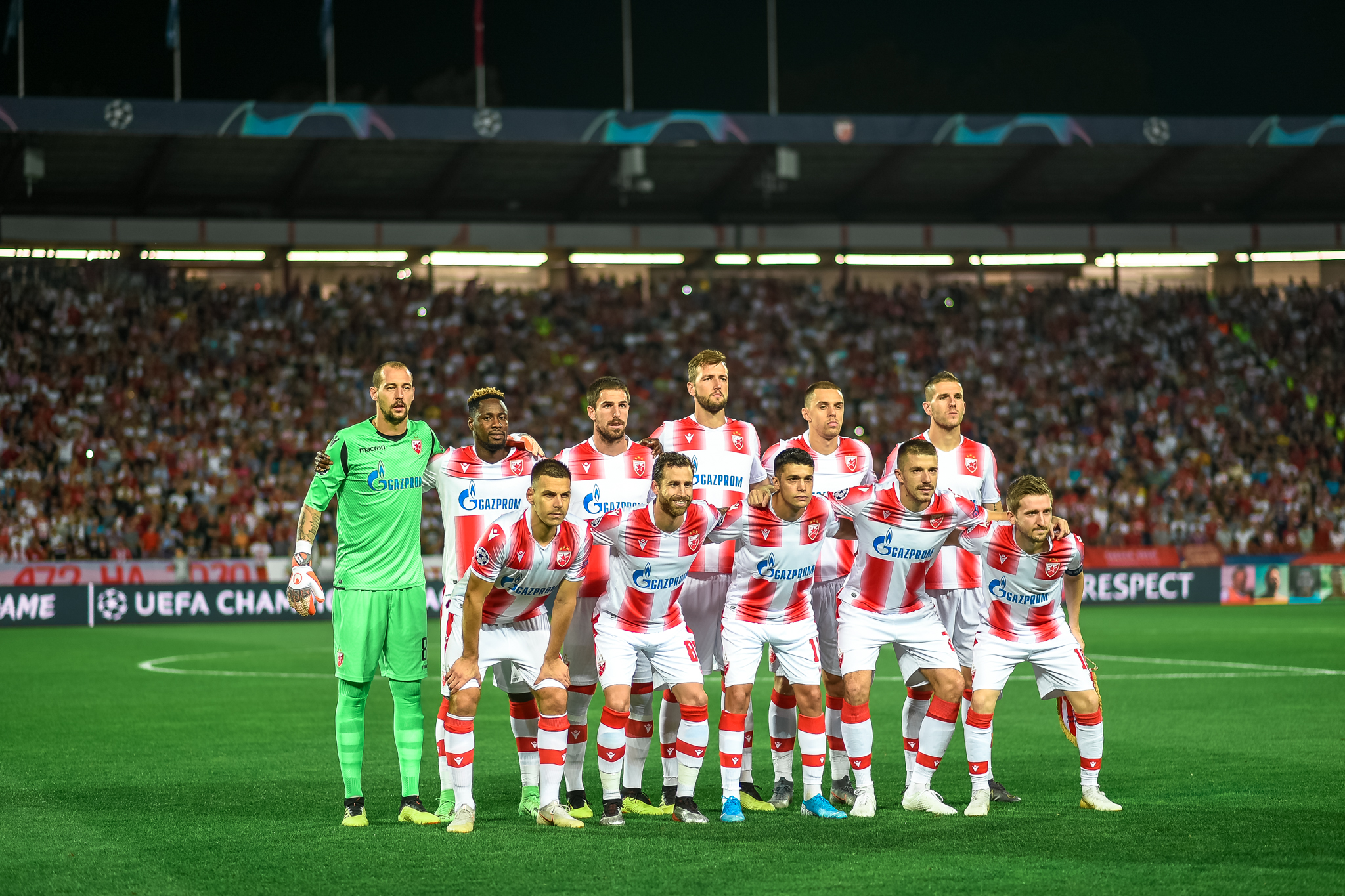 tim crvene zvezde koji se plasirao u LŠ