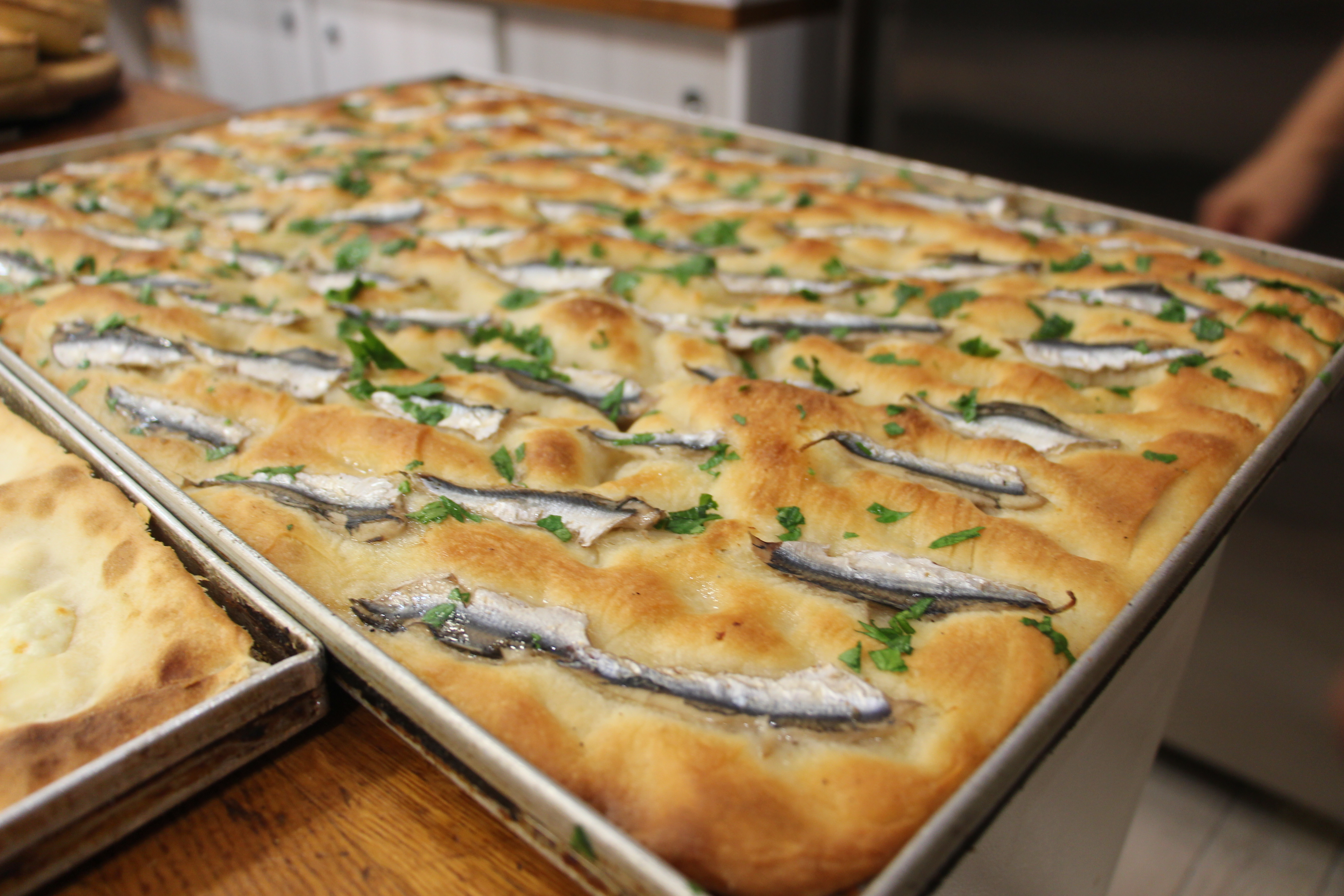 Focaccia-acciughe