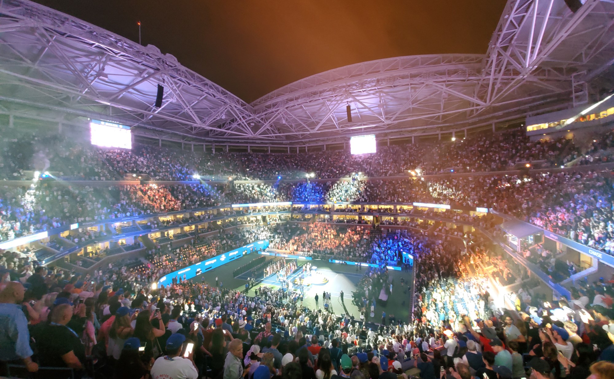 us open at night