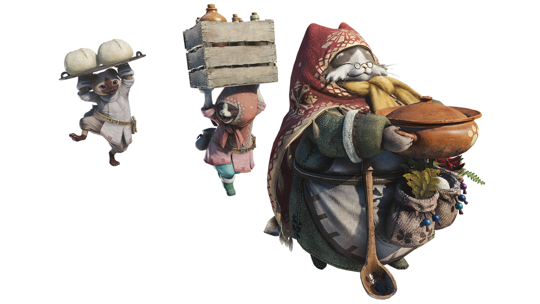 The Grammeowster Chef and her assistants