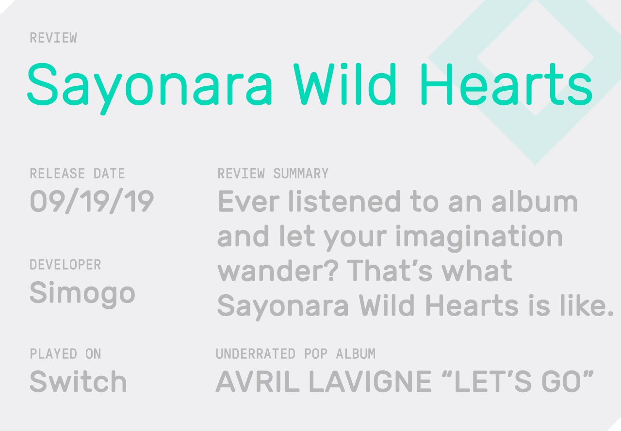 Sayonara Wild Hearts review: the dreamy pop album experience we deserve -  Polygon