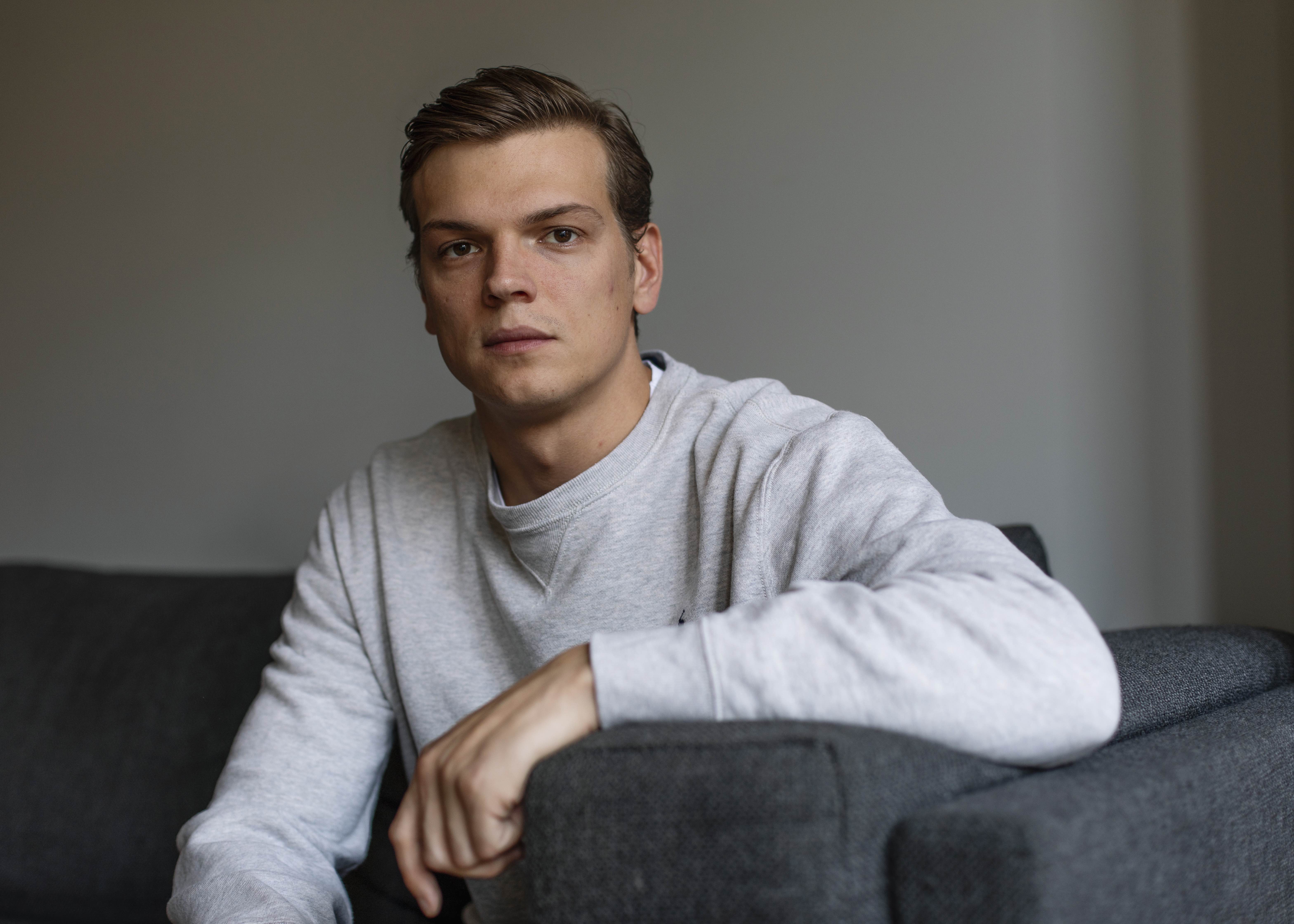 Rechtenstudent Yannick door Lin Woldendorp
