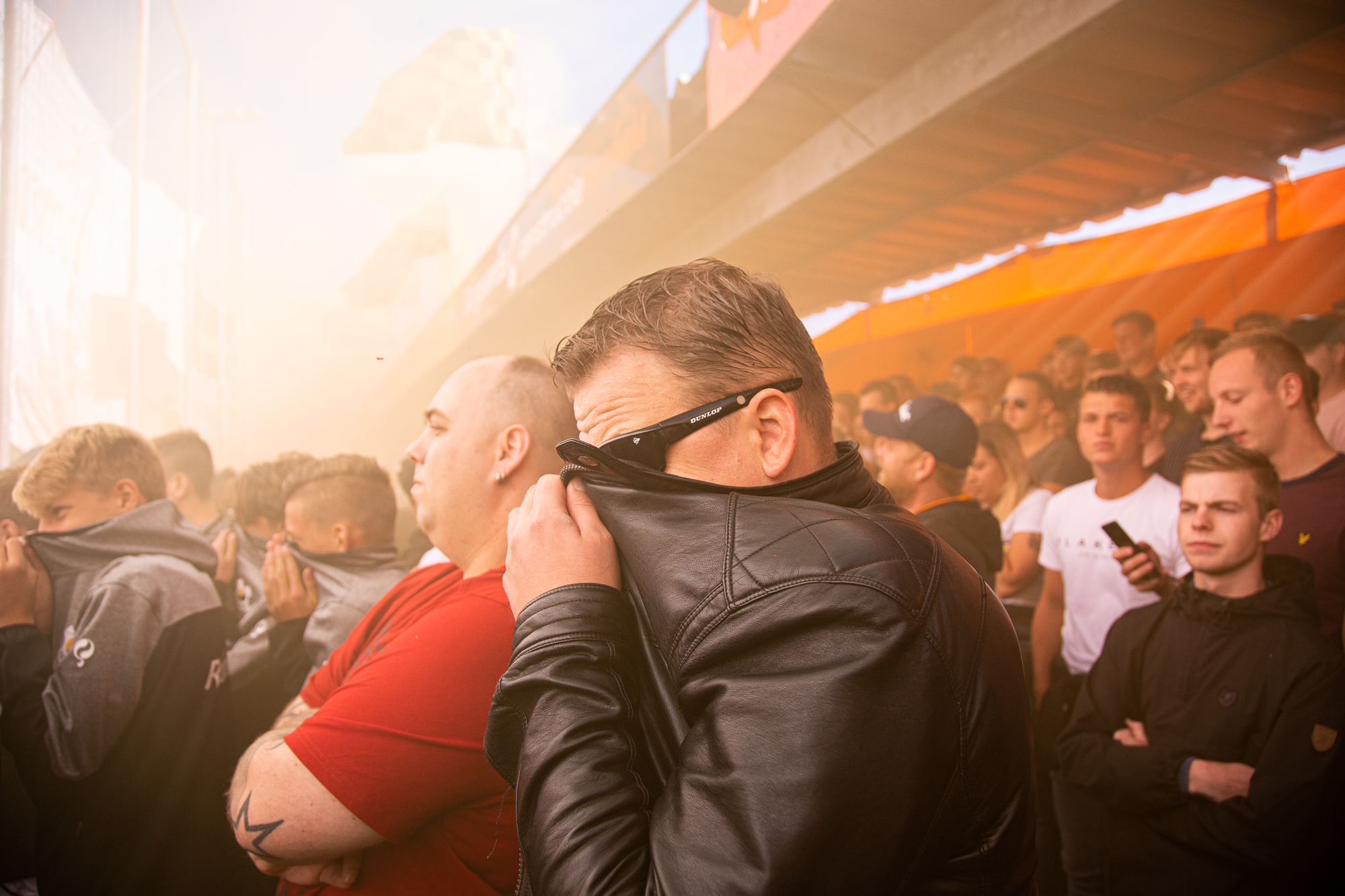 Supporters VV Katwijk.
