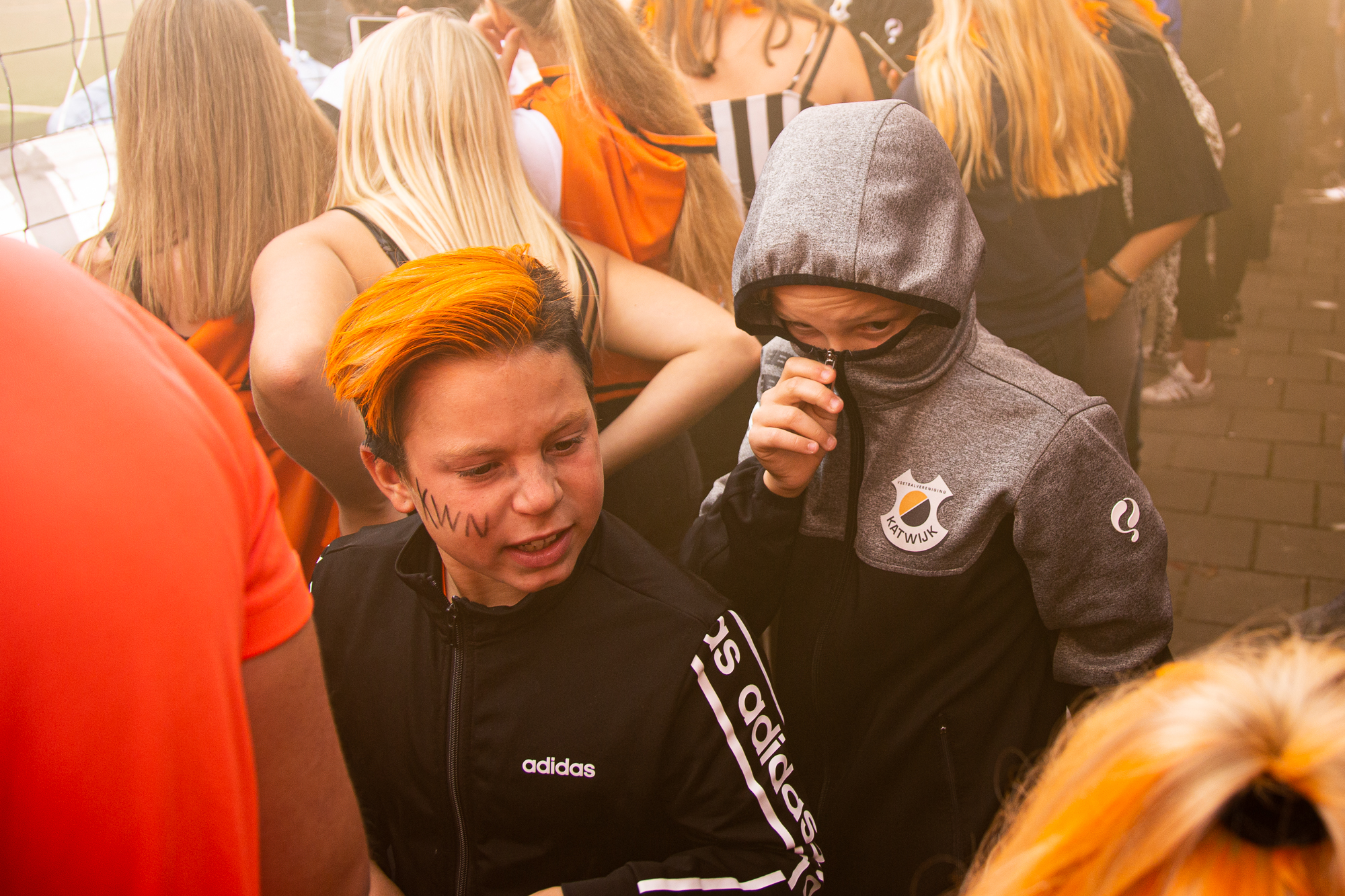 Supporters VV Katwijk.