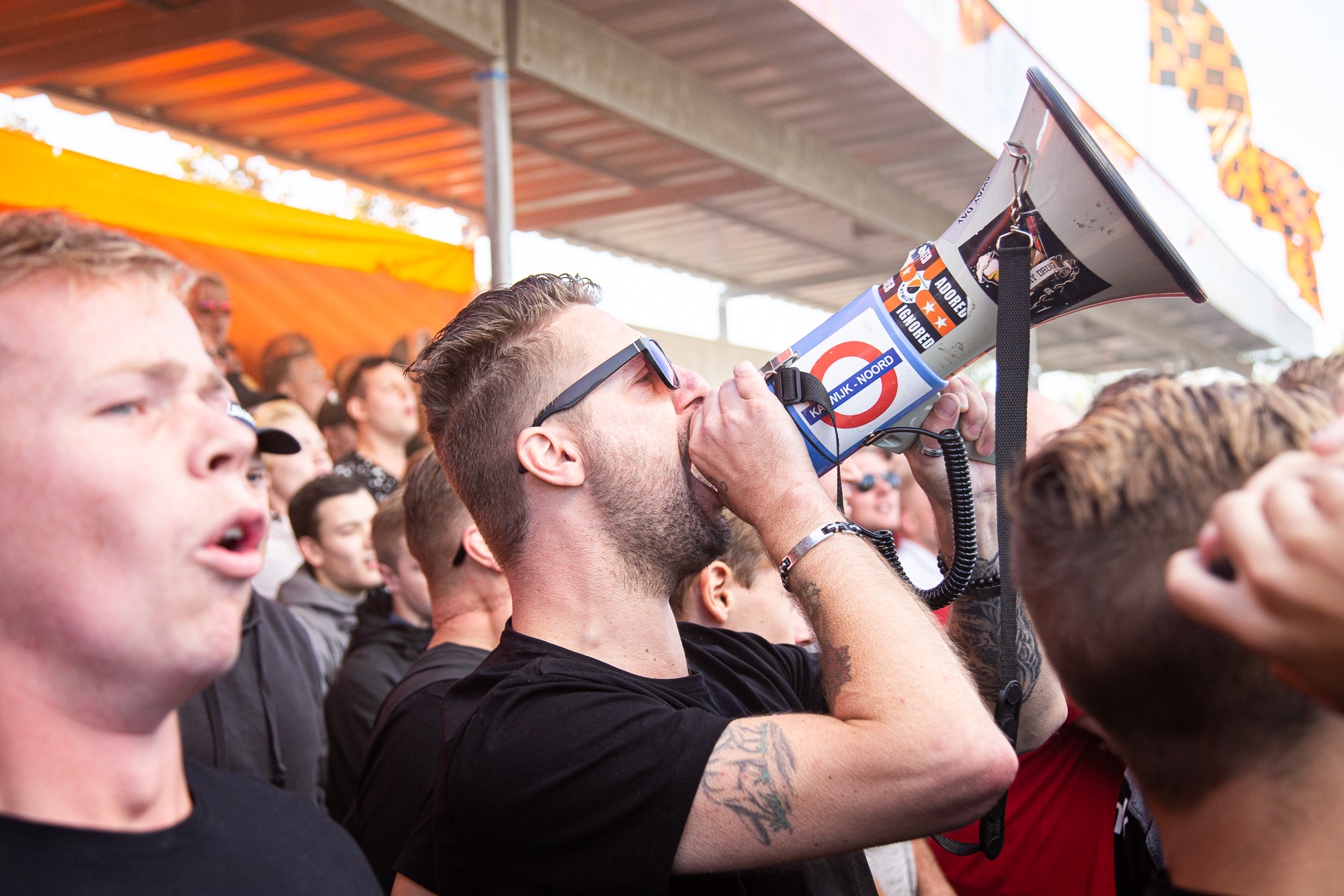 Supporters VV Katwijk.