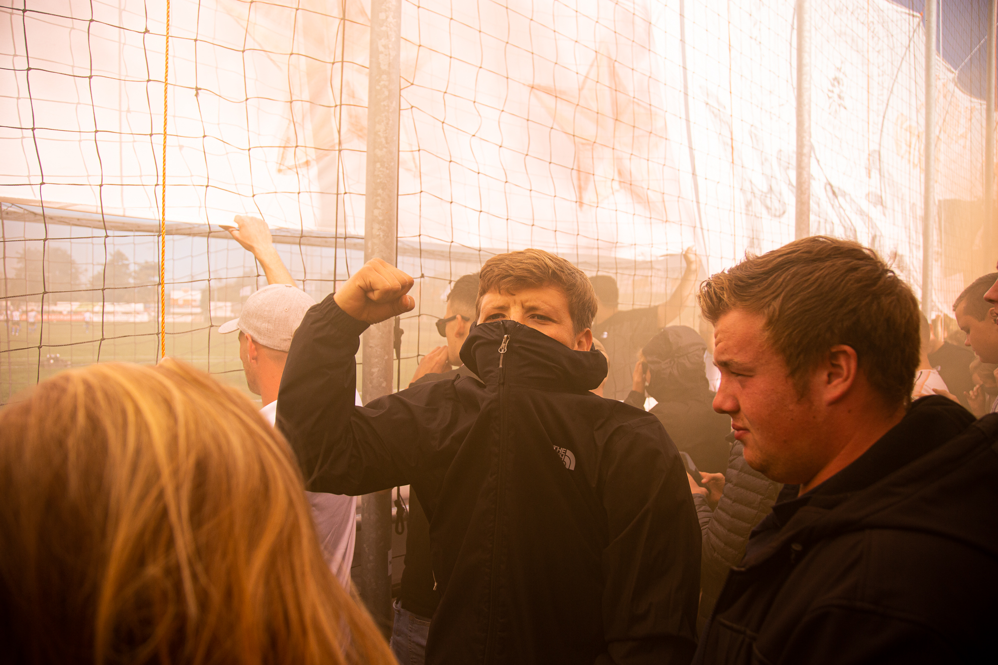 Supporters VV Katwijk.