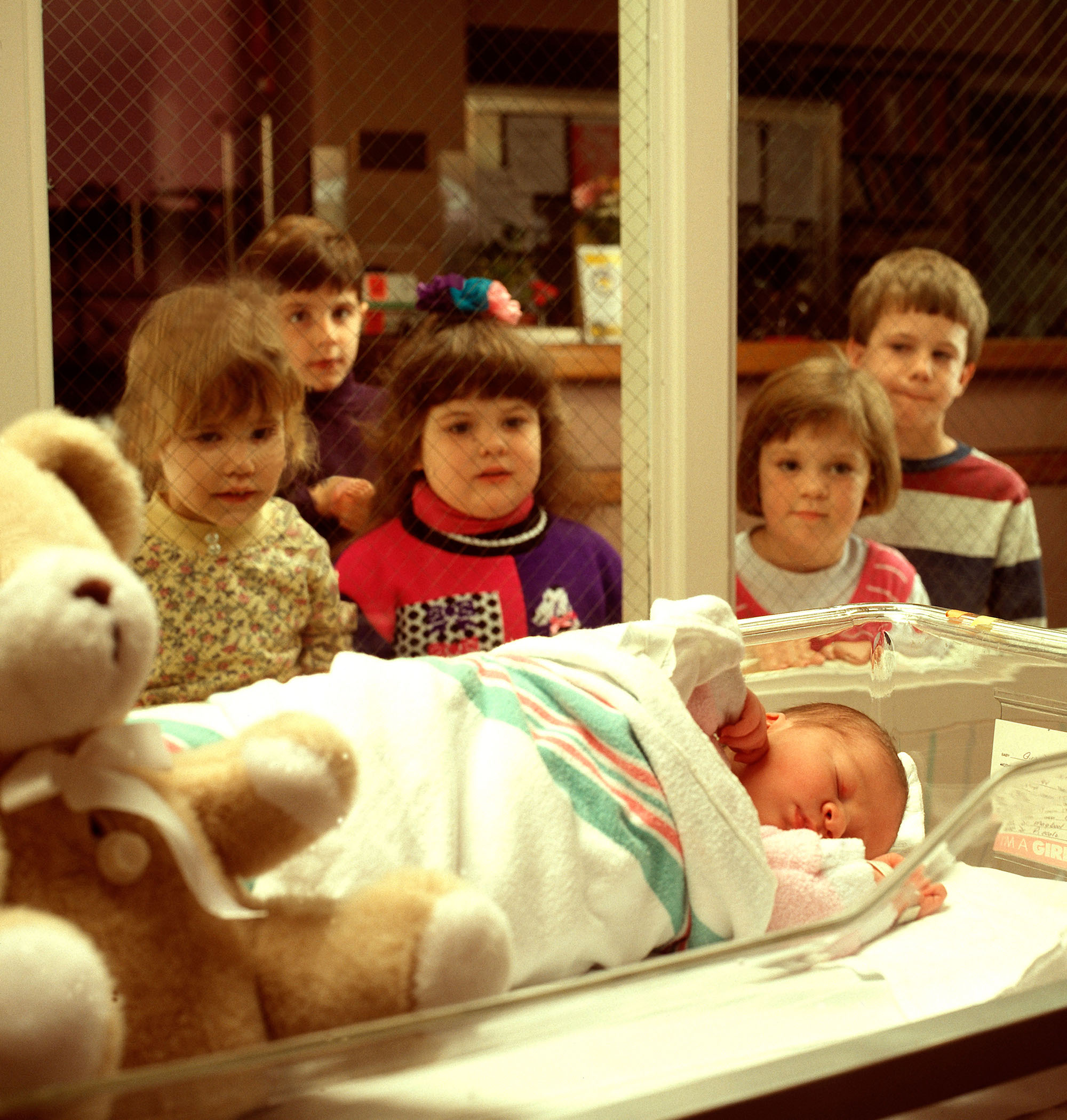 newborn baby in hospital