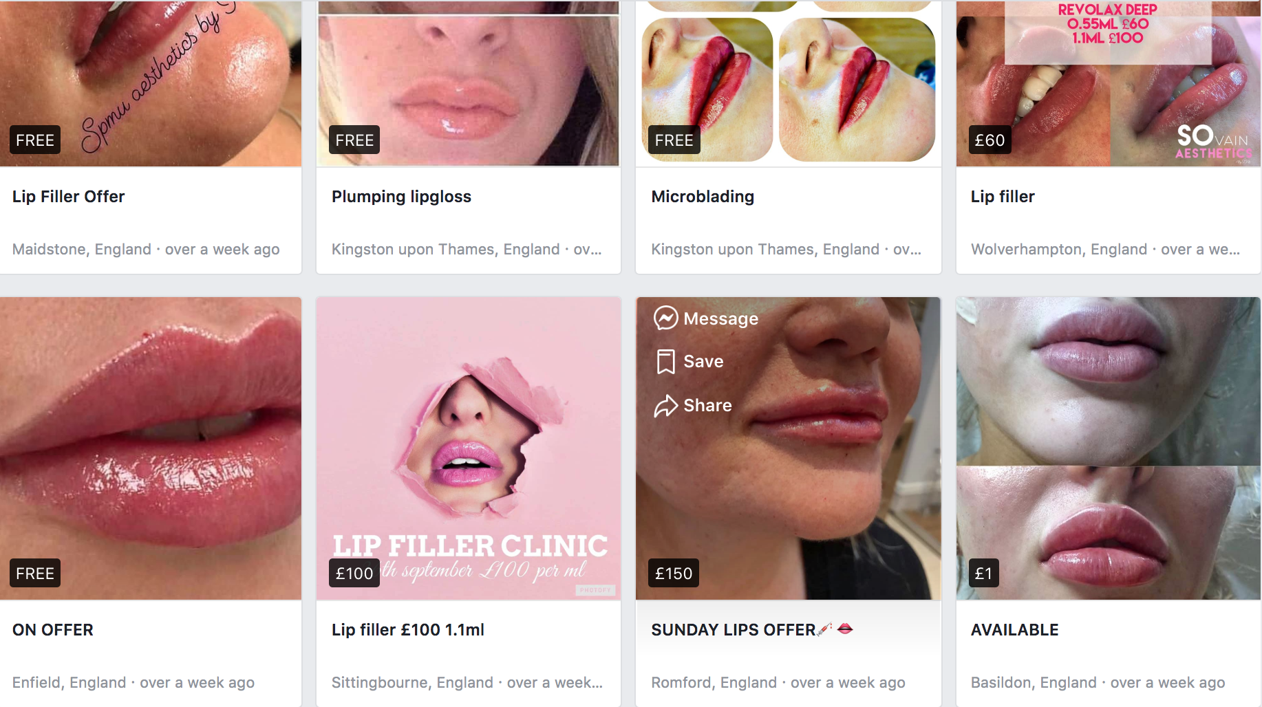 Facebook Marketplace Screenshot