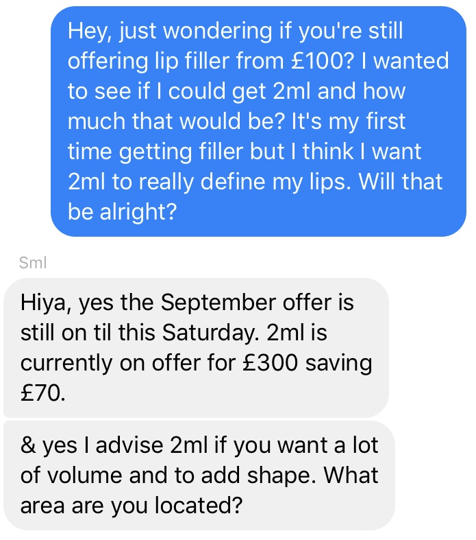 Fillers DM Screenshot