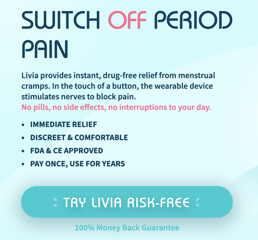 Pixie Menstrual Pain Relief - Best PMS Relief Simulator Device with TENS  Technology - Guaranteed Discreet - No One