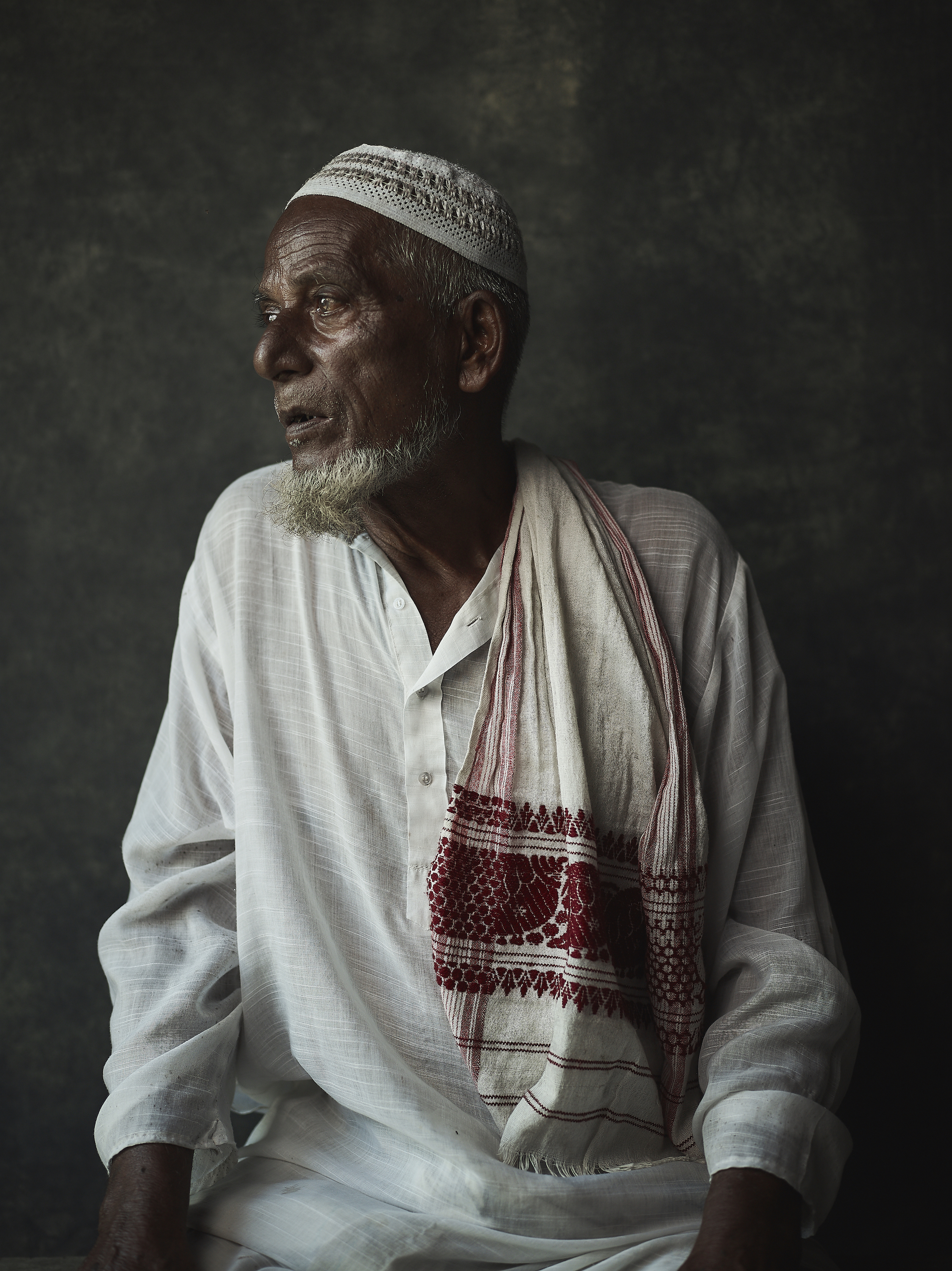 Monser Ali, 90, from Kakdhuwa Char.