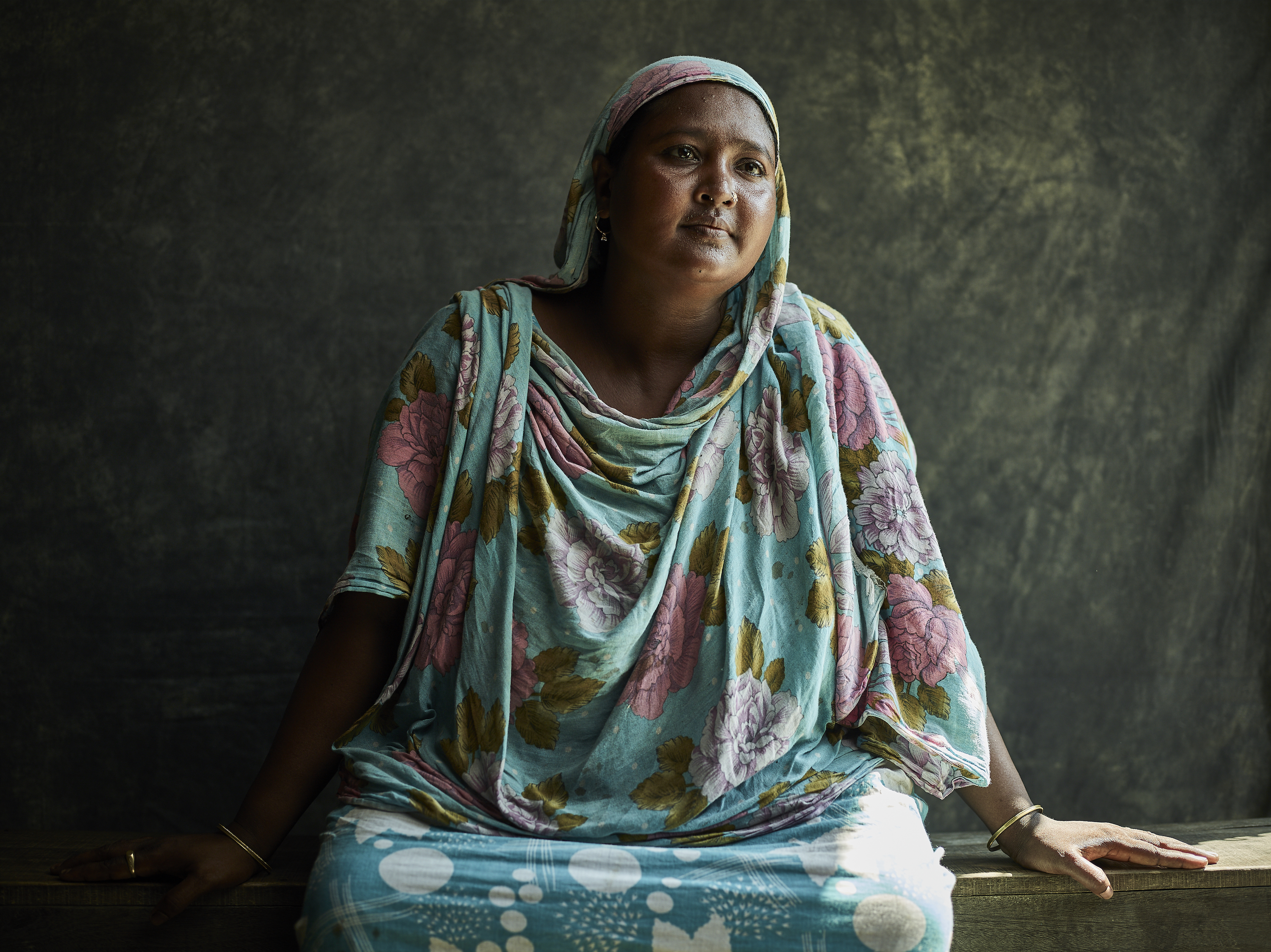 Rupjan Nessa, a women’s rights leader, works to raise awareness about the effects of isolation on education in her char. “On chars, girls get married at 13 or 14. In the mainland, a girl gets married when she is educated and of the right age. The girls from here understand that, and want to get married to a mainland boy. They know that if they can do so, their environment would change and the next generation would get education too.”