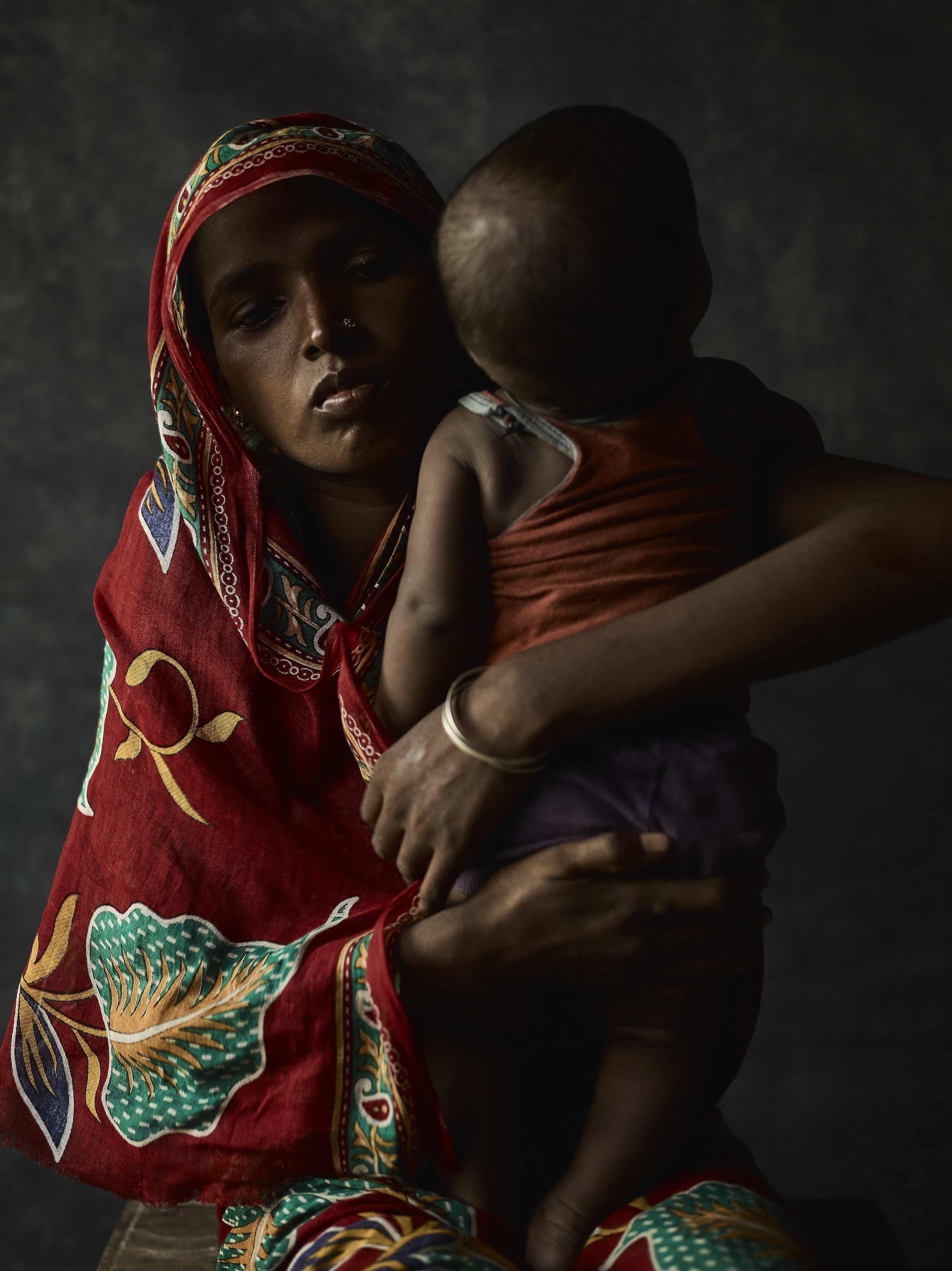 Morjina Khatun, 24, fled to an IDP camp in Goalpara district after her char completely eroded in 2014. “We have no way to return. No matter how hard it is, we have to stay here now. But the heart lives there. The summer and winter passes, but not our fate.”