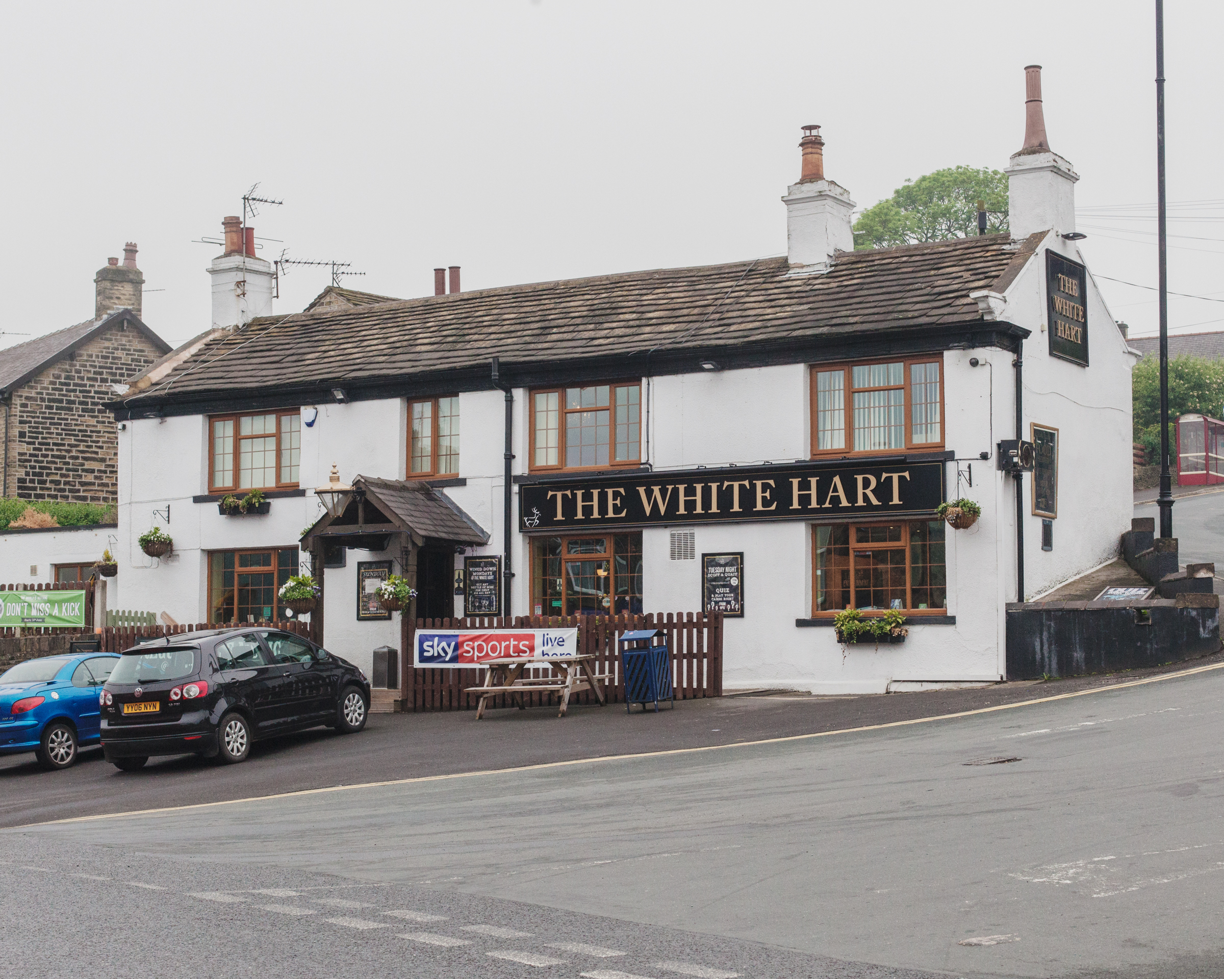 white hart denby dale