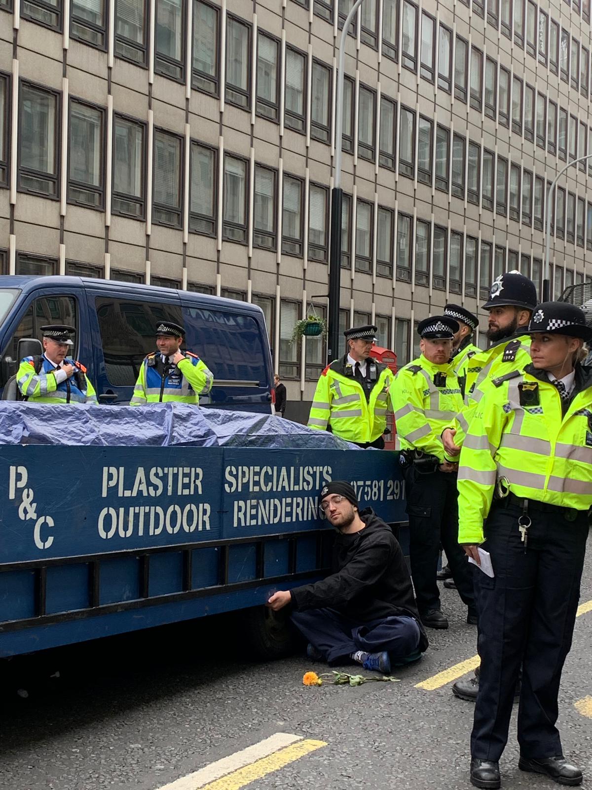 XR protests in London
