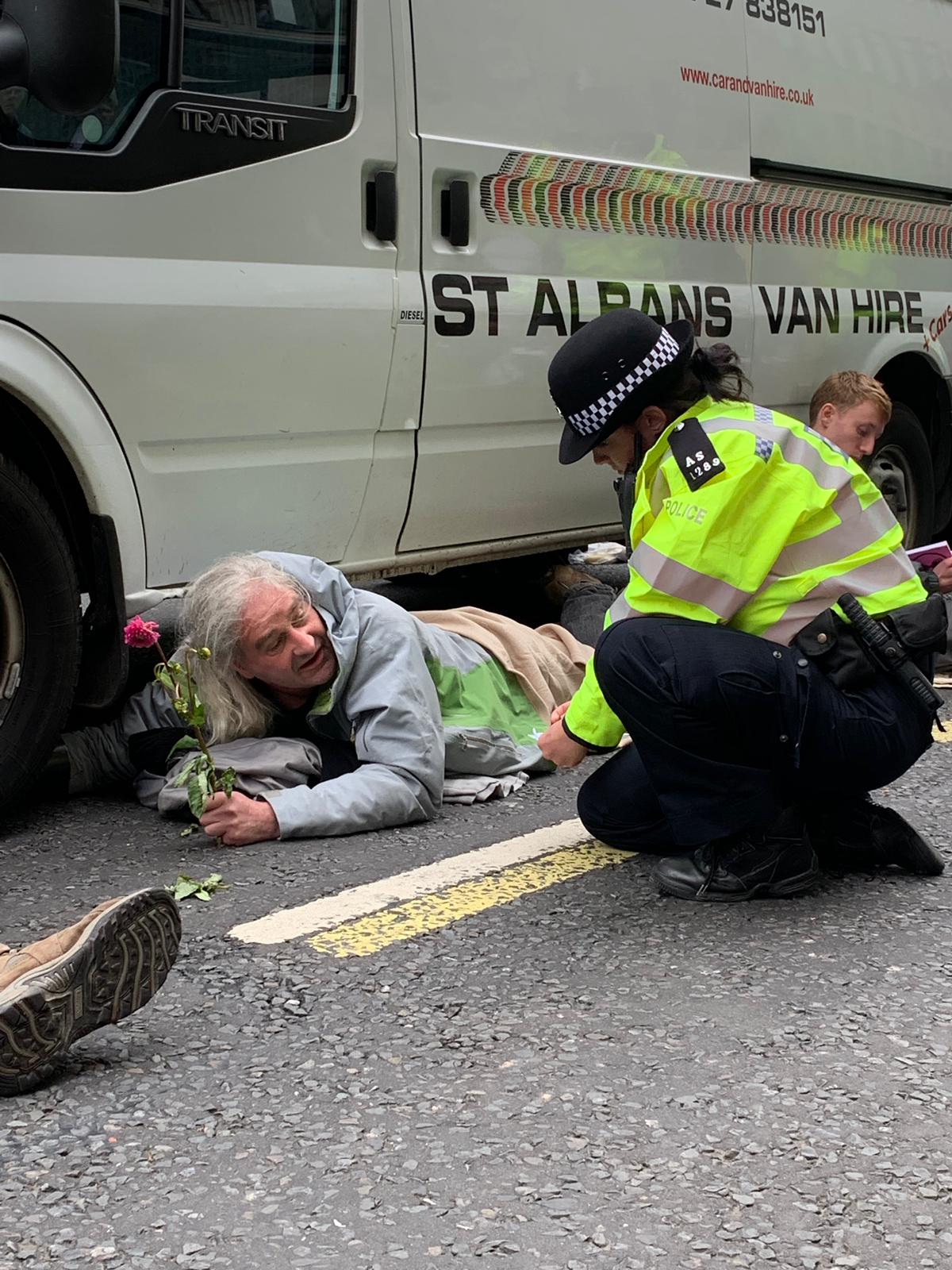 XR protests in London