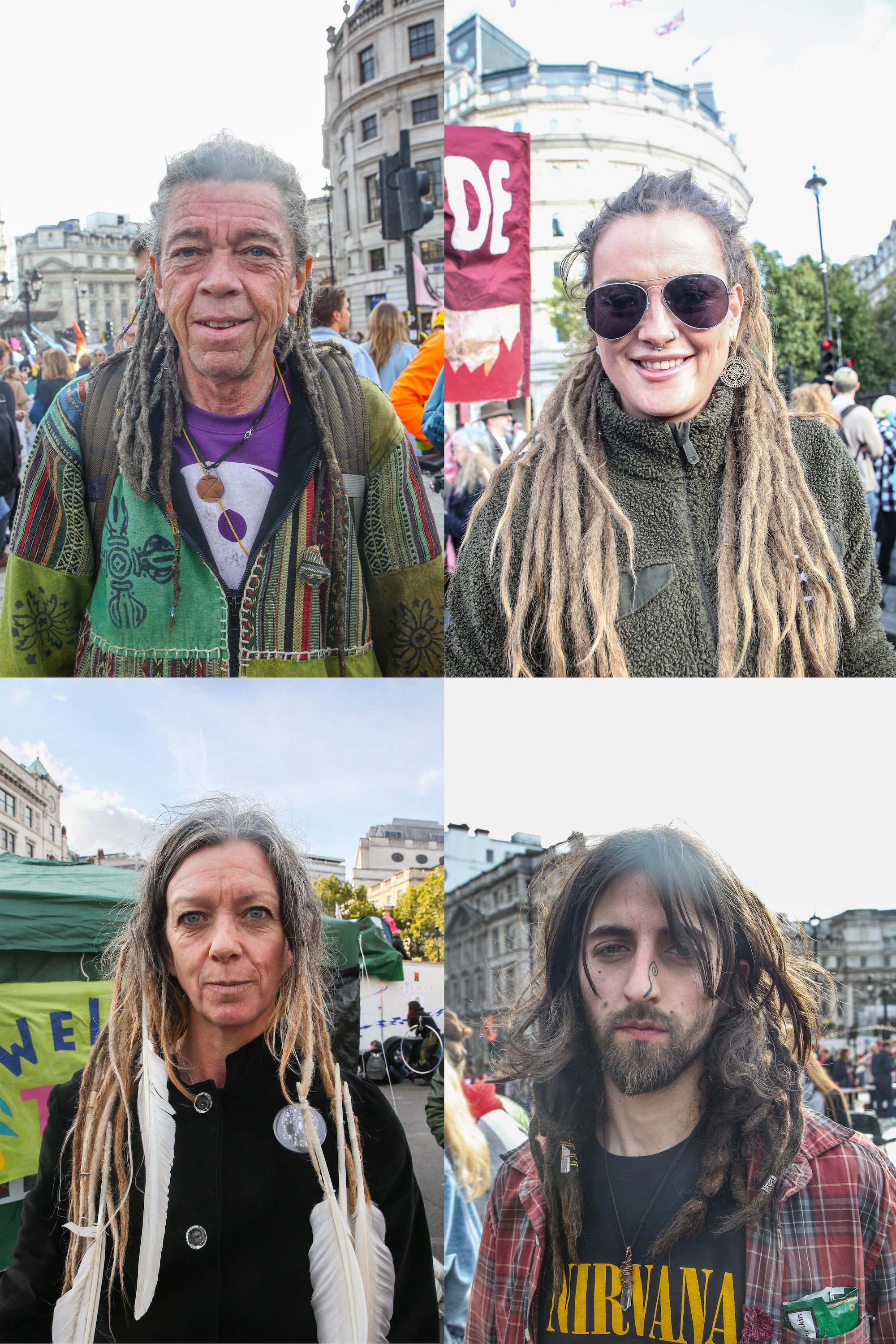 extinction rebellion protesters