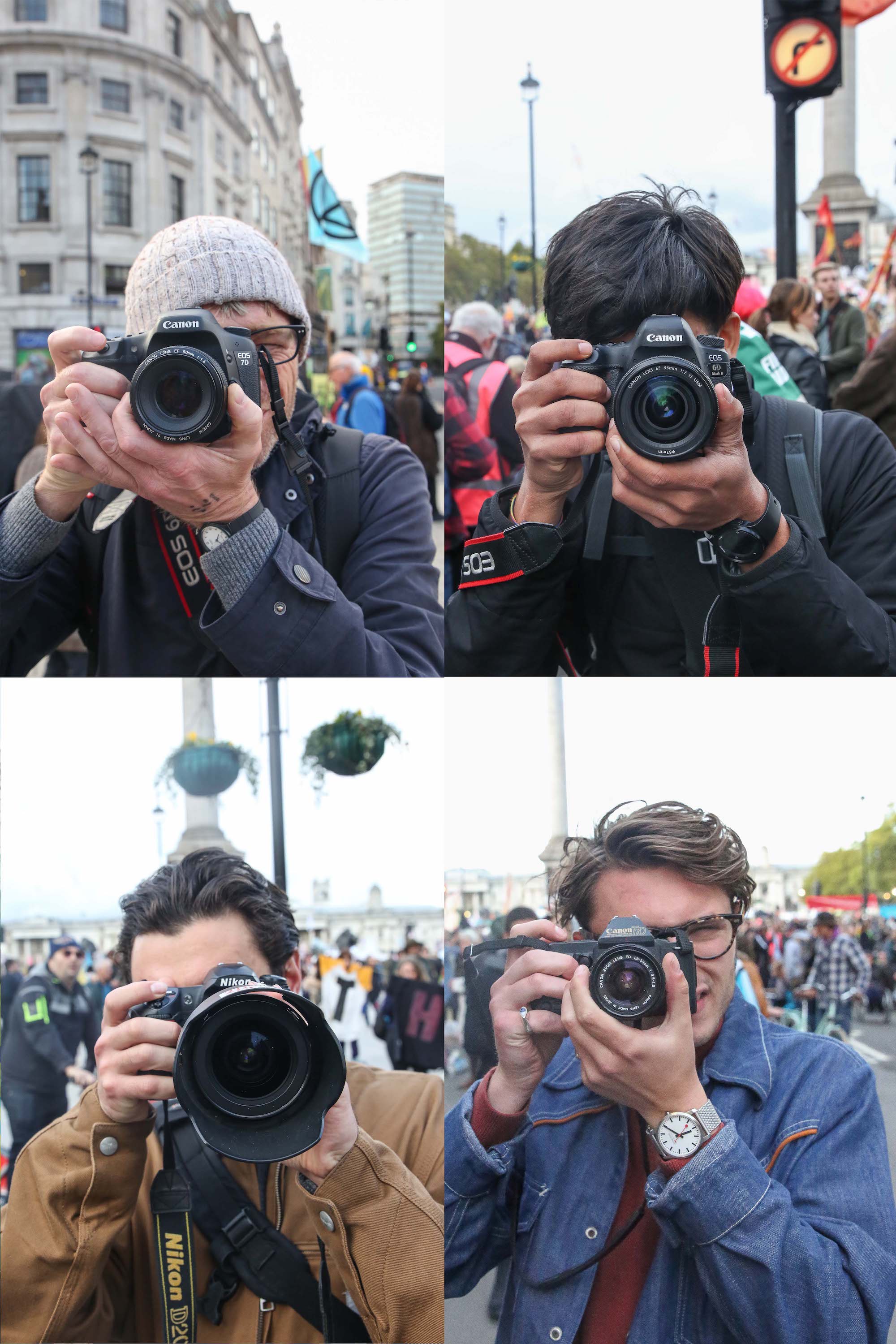 extinction rebellion protesters