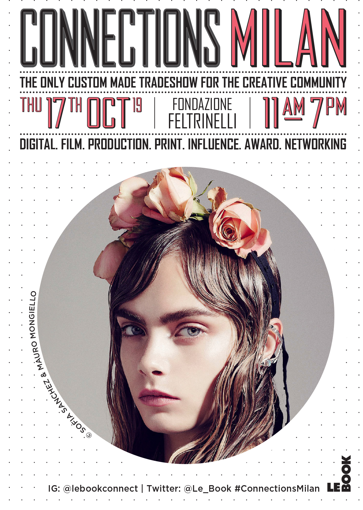 Postcard Le Book Connections 2019 Milano