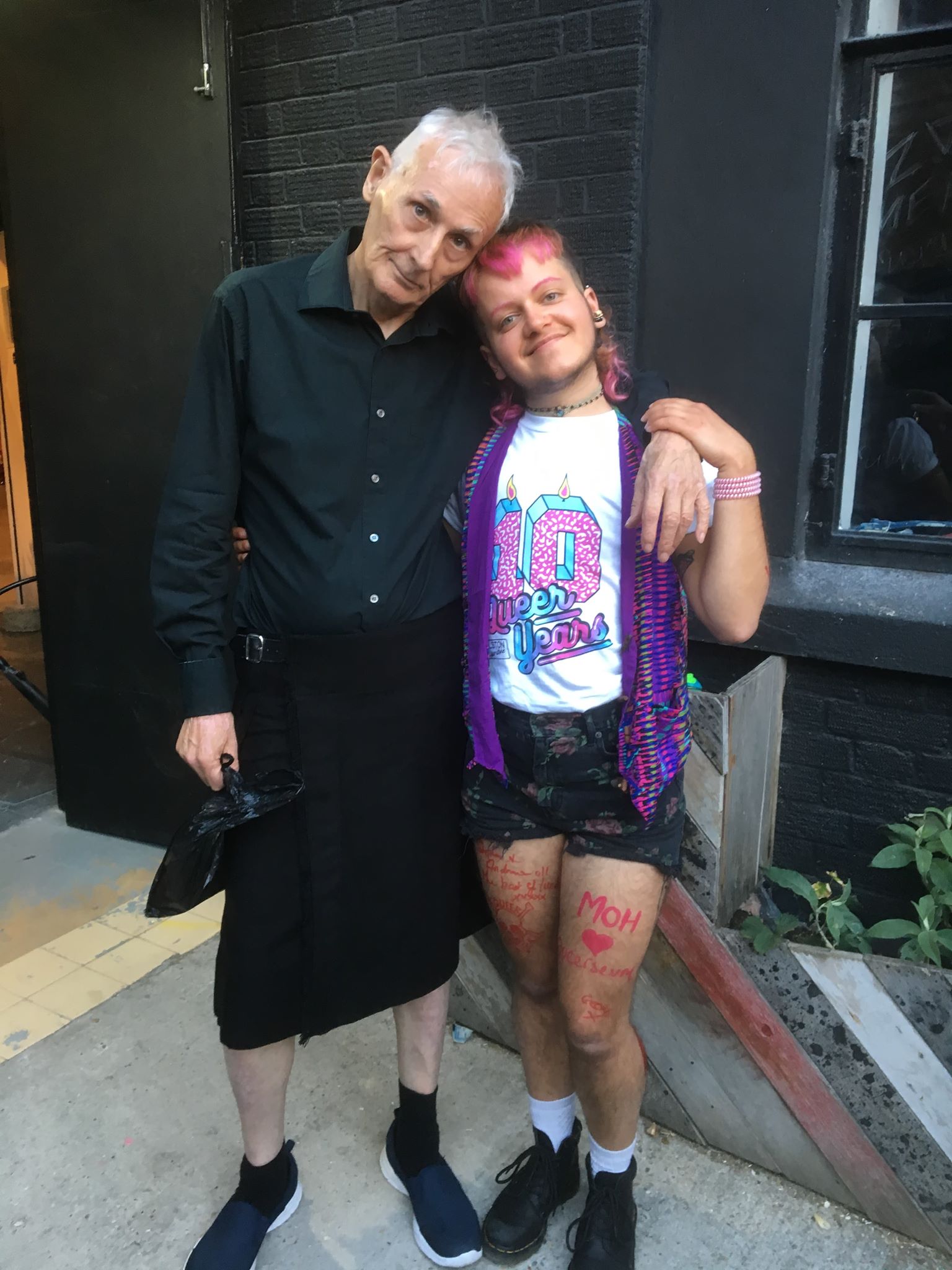 Non-binary performer