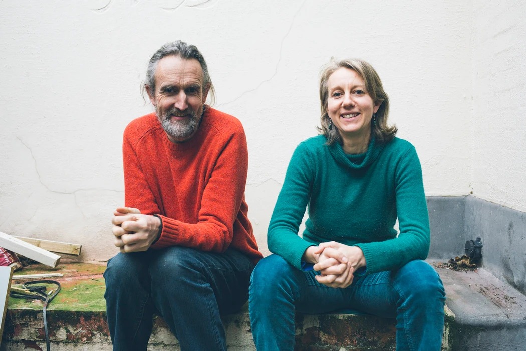 Extinction Rebellion founders Roger Hallam and Gail Bradbrook