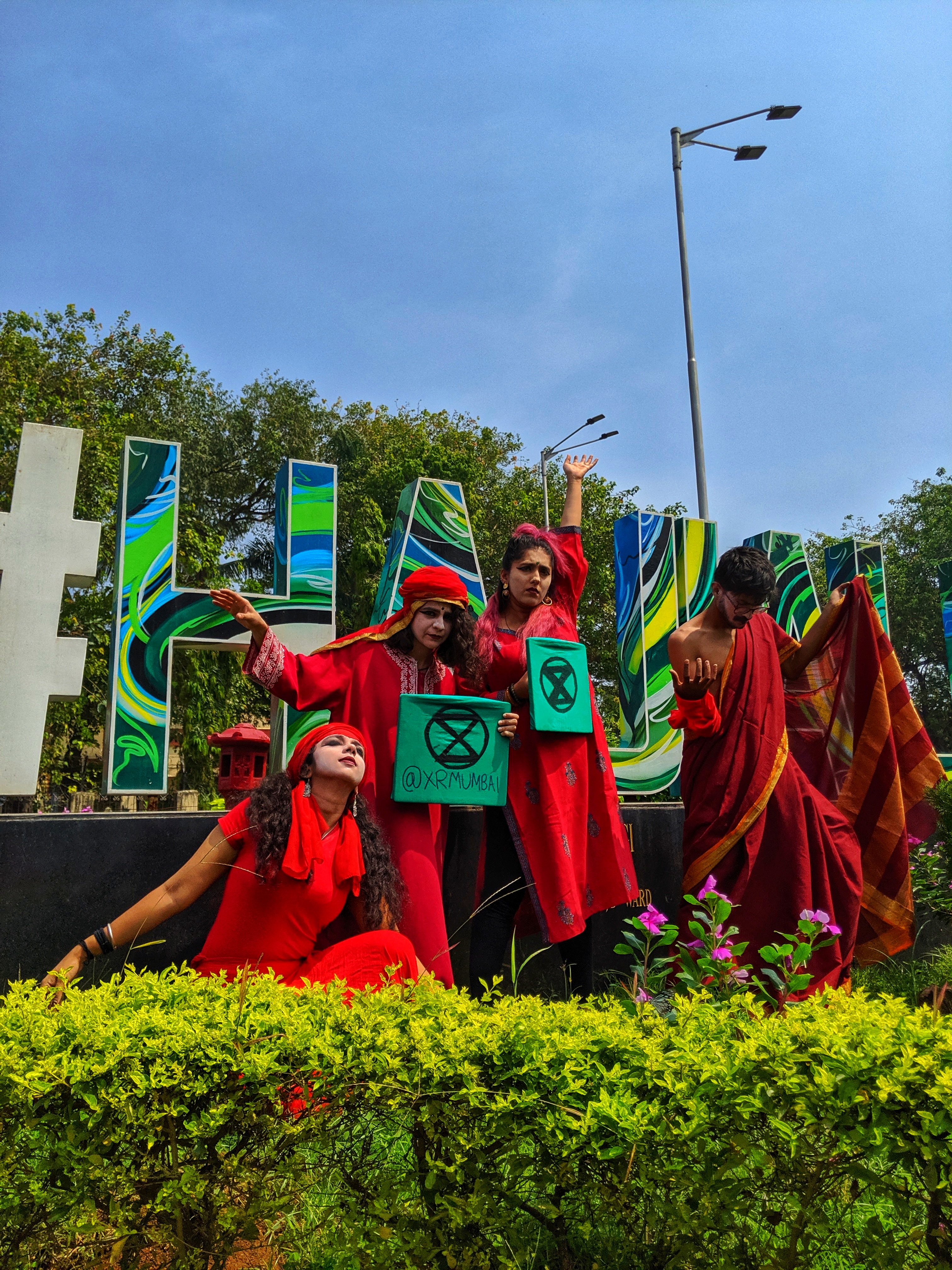 Extinction Rebellion india mumbai climate change crisis