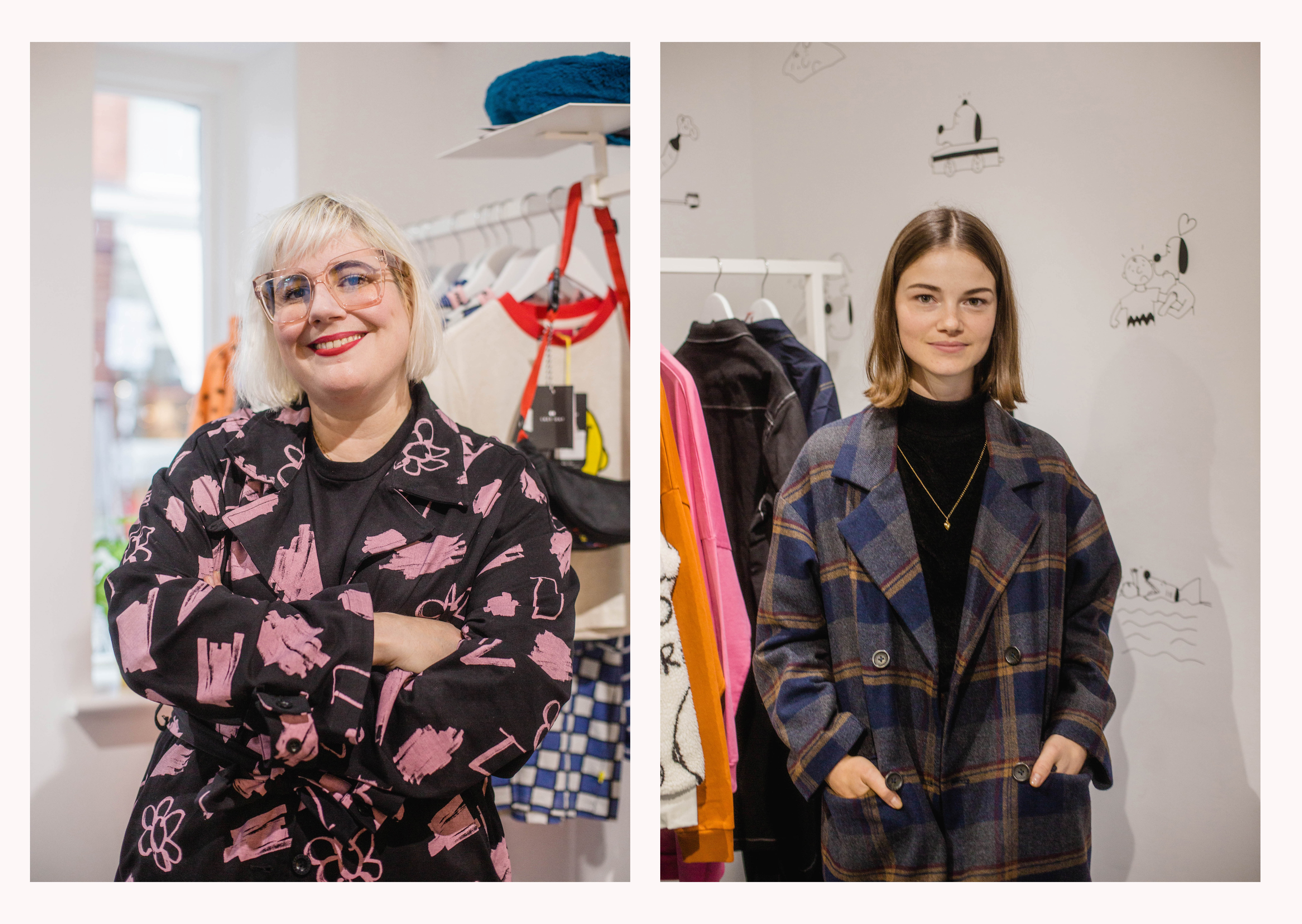 Gemma Shiel and Shirley Webb Lazy Oaf VICE