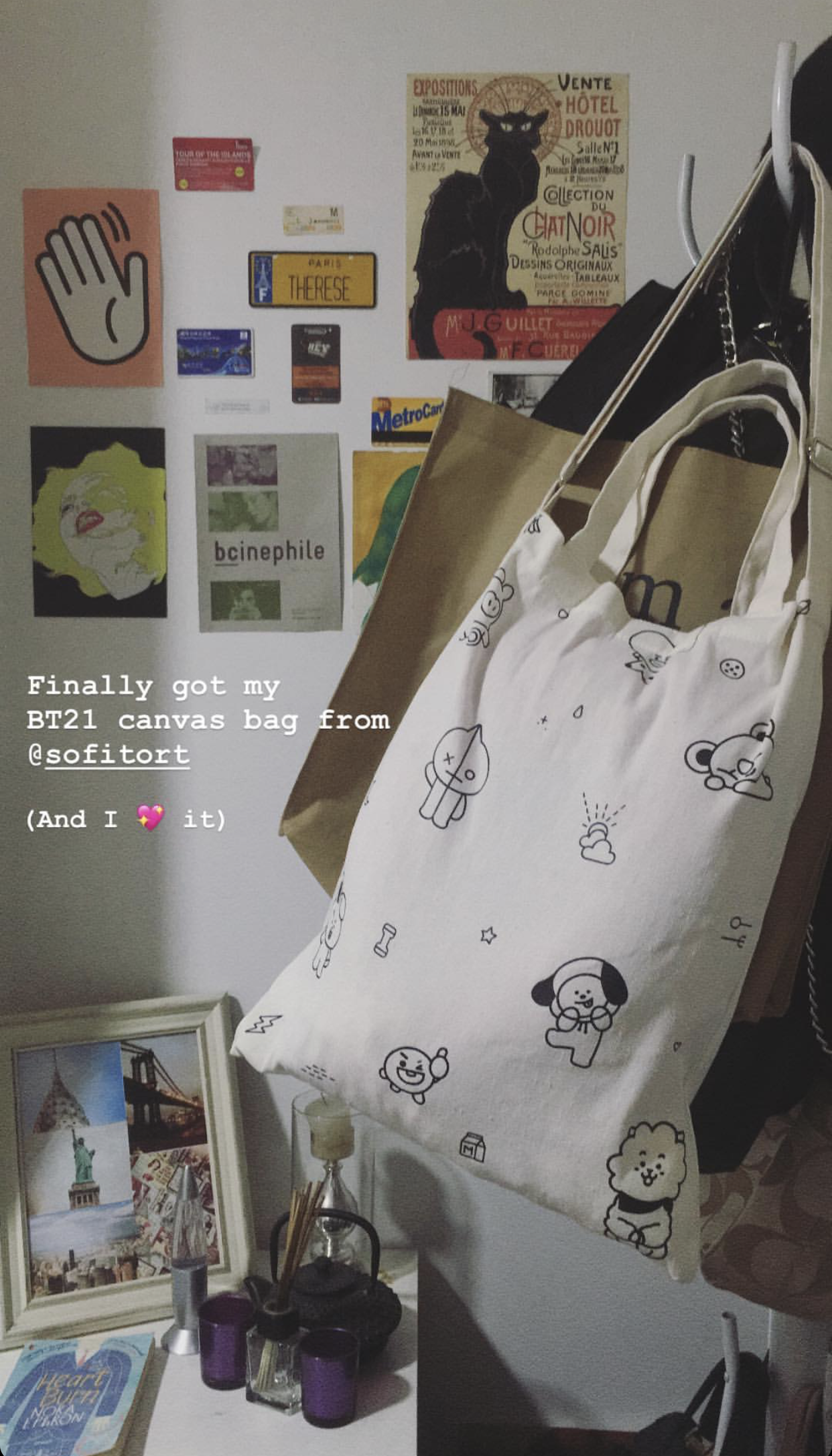 bt21 bag bts