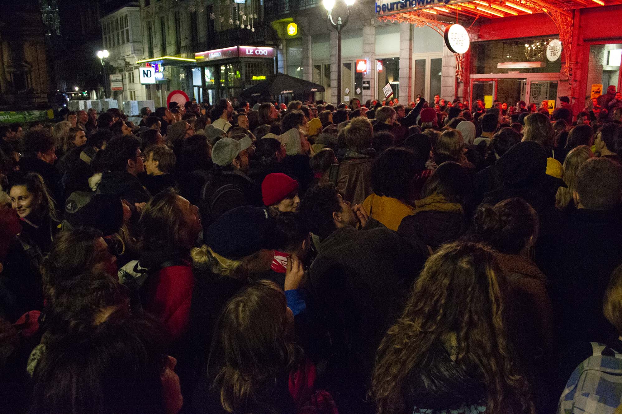 cultuur-besparingen-subsidies-beursschouwburg-protest