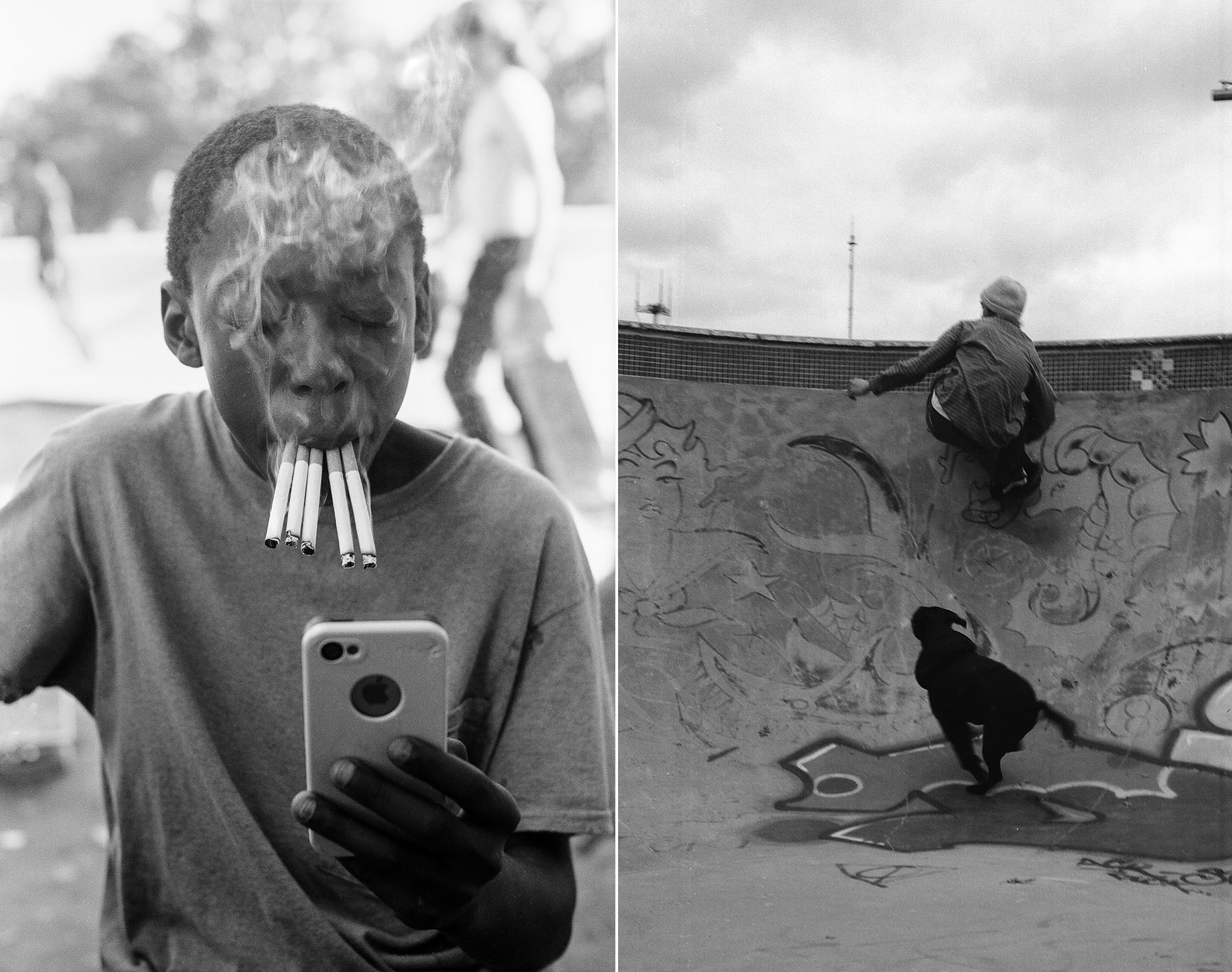 Jules-Emile-Devoldere-Hampden-Baltimore-skaters-hond
