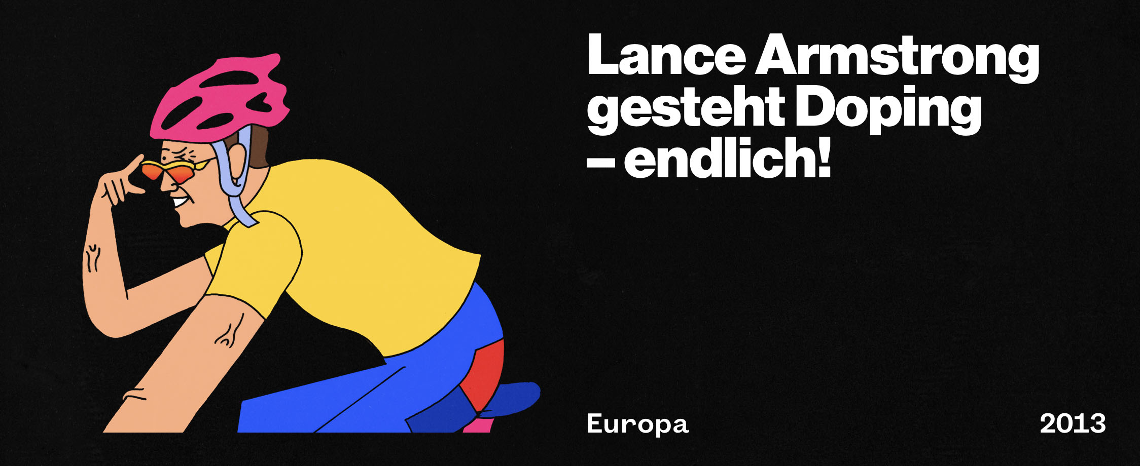 Lance Armstrong gesteht Doping – endlich!