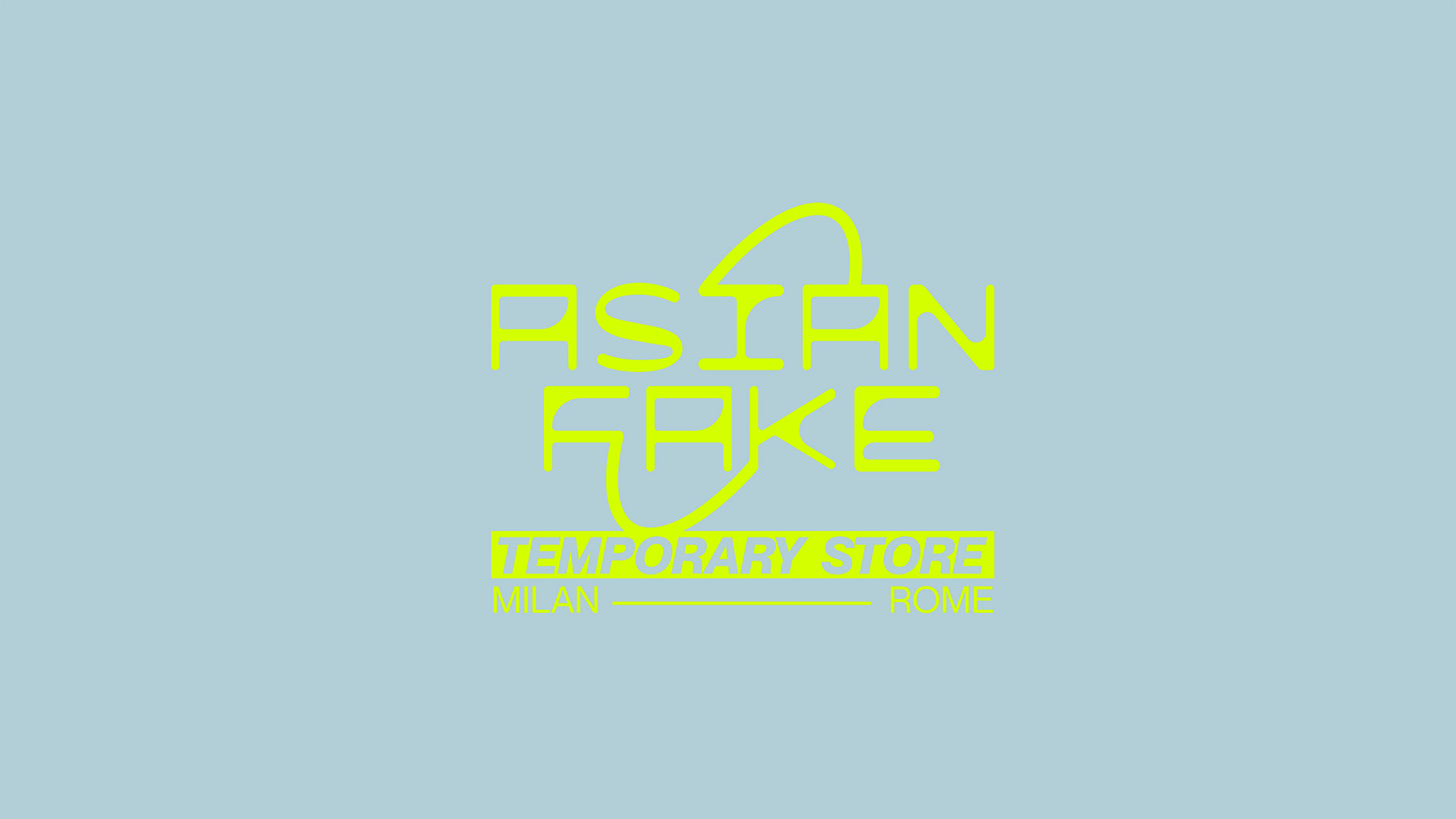 Asian Fake Temporary Shop
